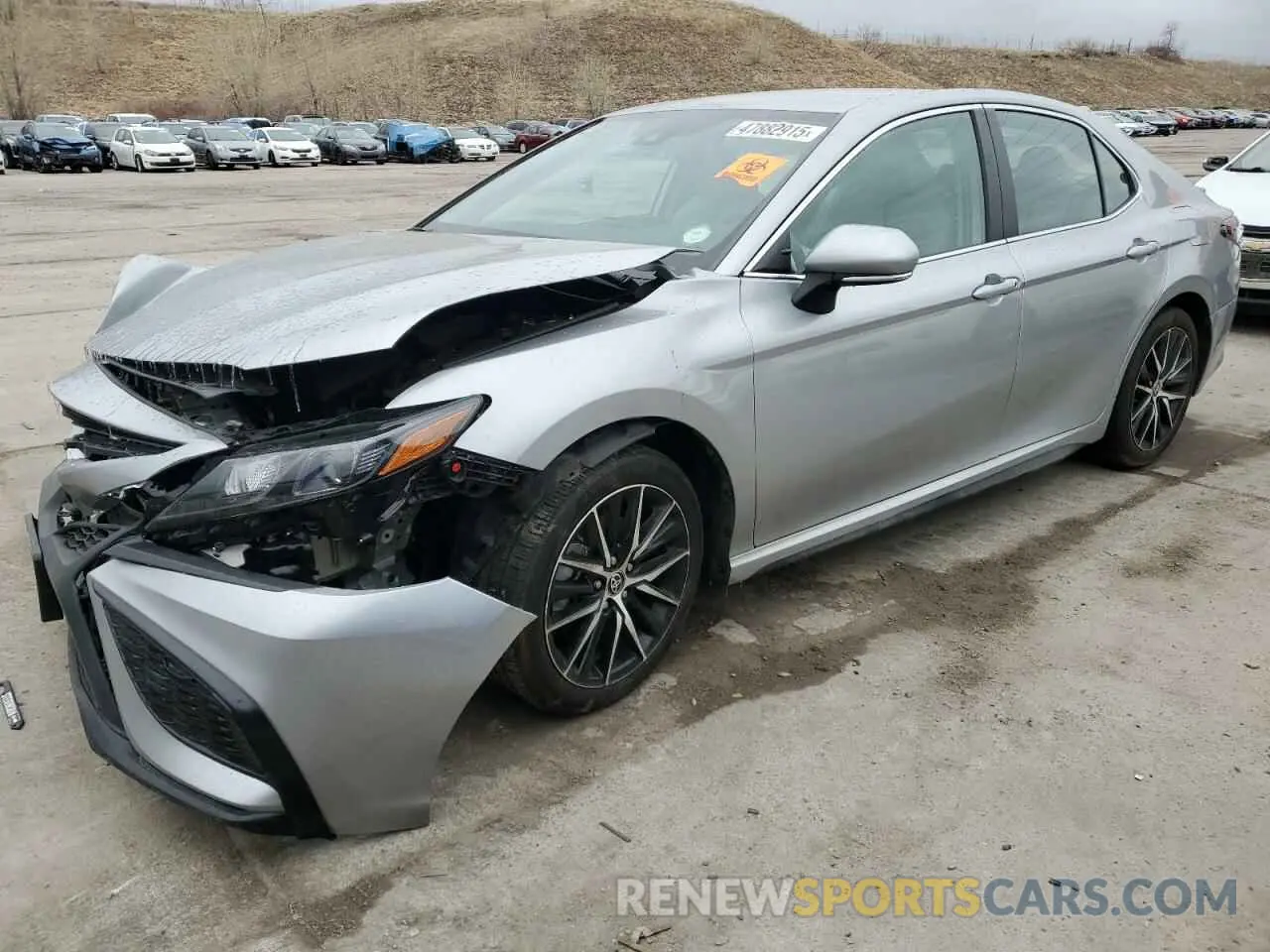 1 Photograph of a damaged car 4T1G11BK4NU071469 TOYOTA CAMRY 2022