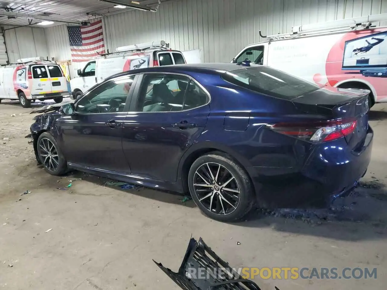 2 Photograph of a damaged car 4T1G11BKXNU062789 TOYOTA CAMRY 2022