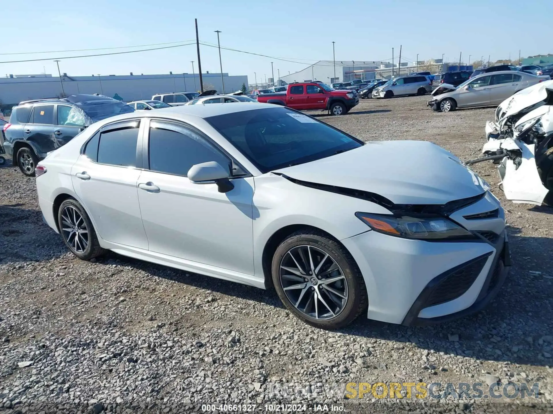 1 Photograph of a damaged car 4T1G31AK1NU045181 TOYOTA CAMRY 2022