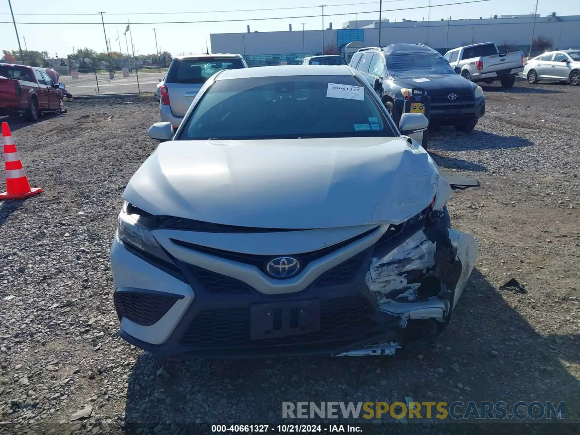 12 Photograph of a damaged car 4T1G31AK1NU045181 TOYOTA CAMRY 2022