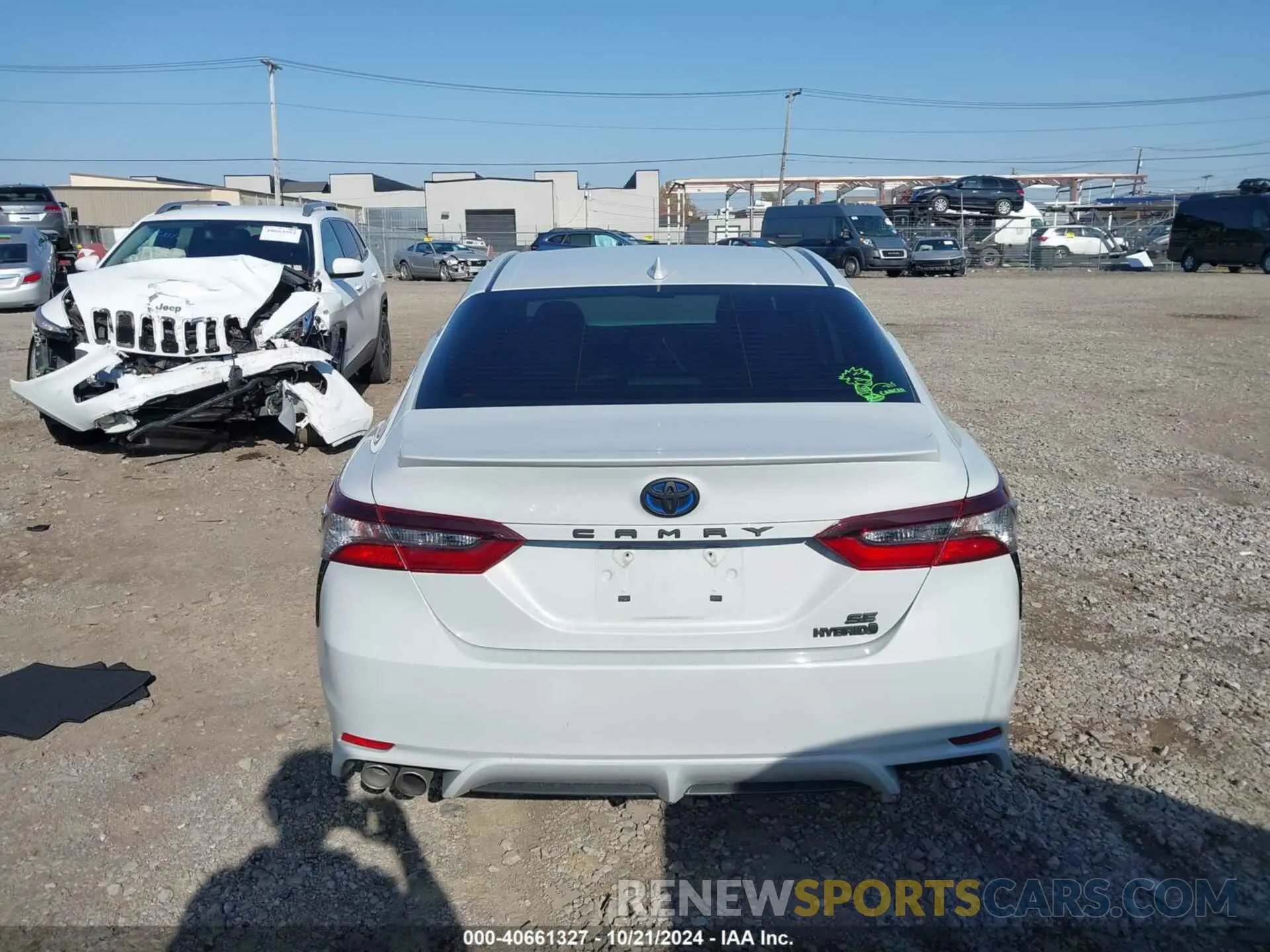 16 Photograph of a damaged car 4T1G31AK1NU045181 TOYOTA CAMRY 2022