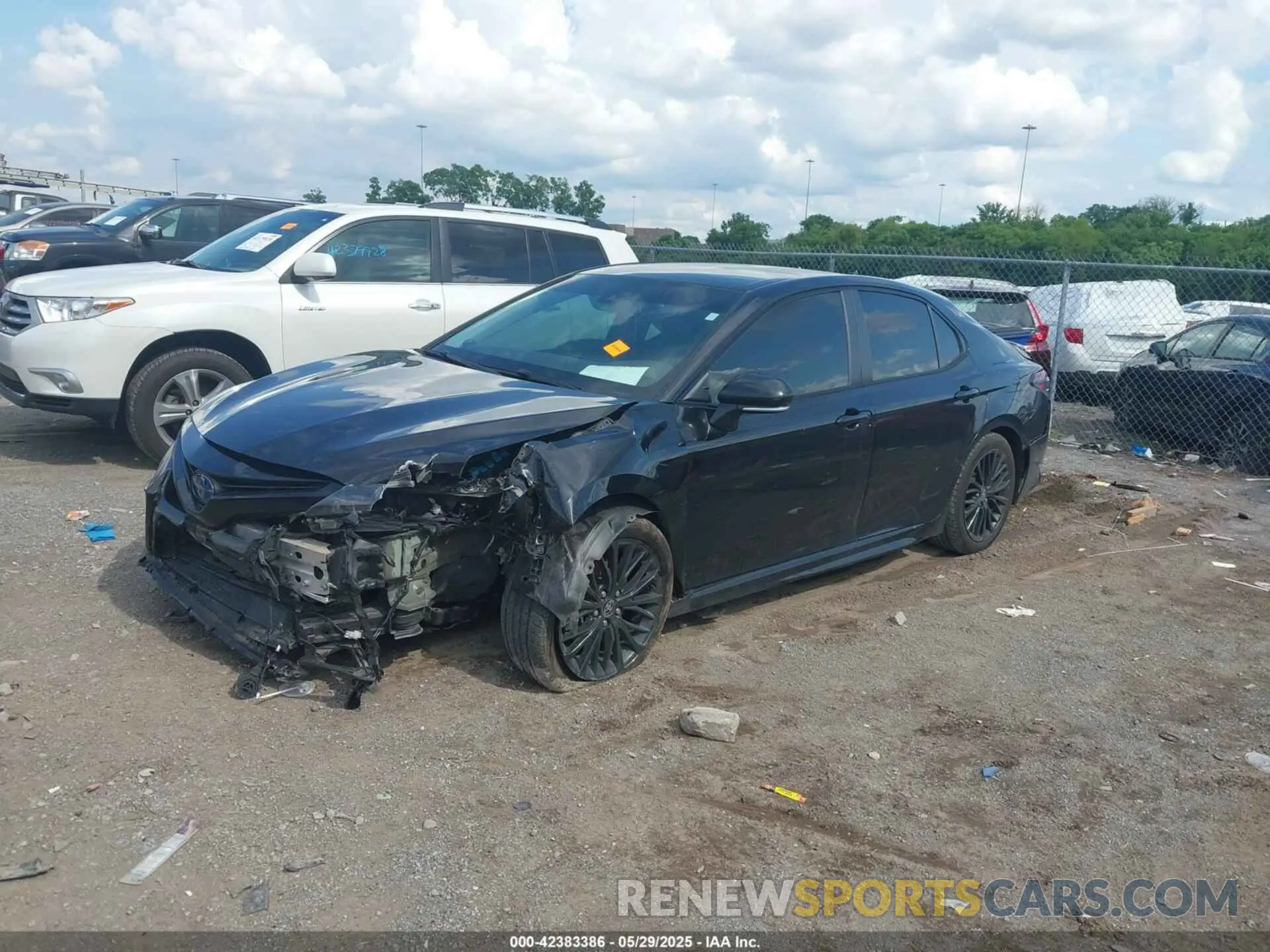 2 Фотография поврежденного автомобиля 4T1G31AK2NU032374 TOYOTA CAMRY 2022
