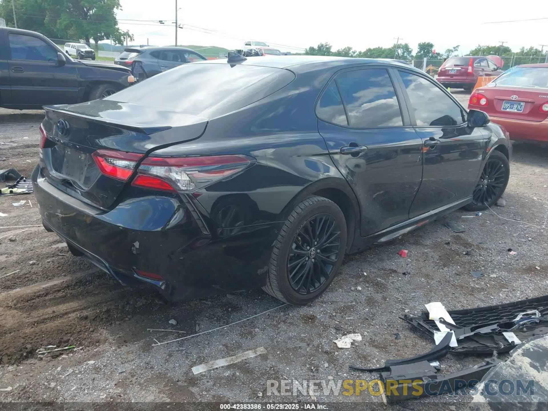 4 Фотография поврежденного автомобиля 4T1G31AK2NU032374 TOYOTA CAMRY 2022