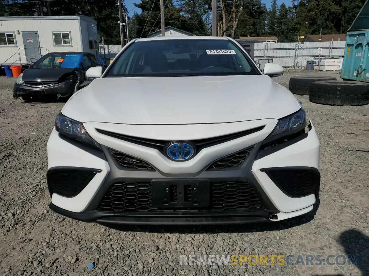 5 Photograph of a damaged car 4T1G31AK2NU570248 TOYOTA CAMRY 2022