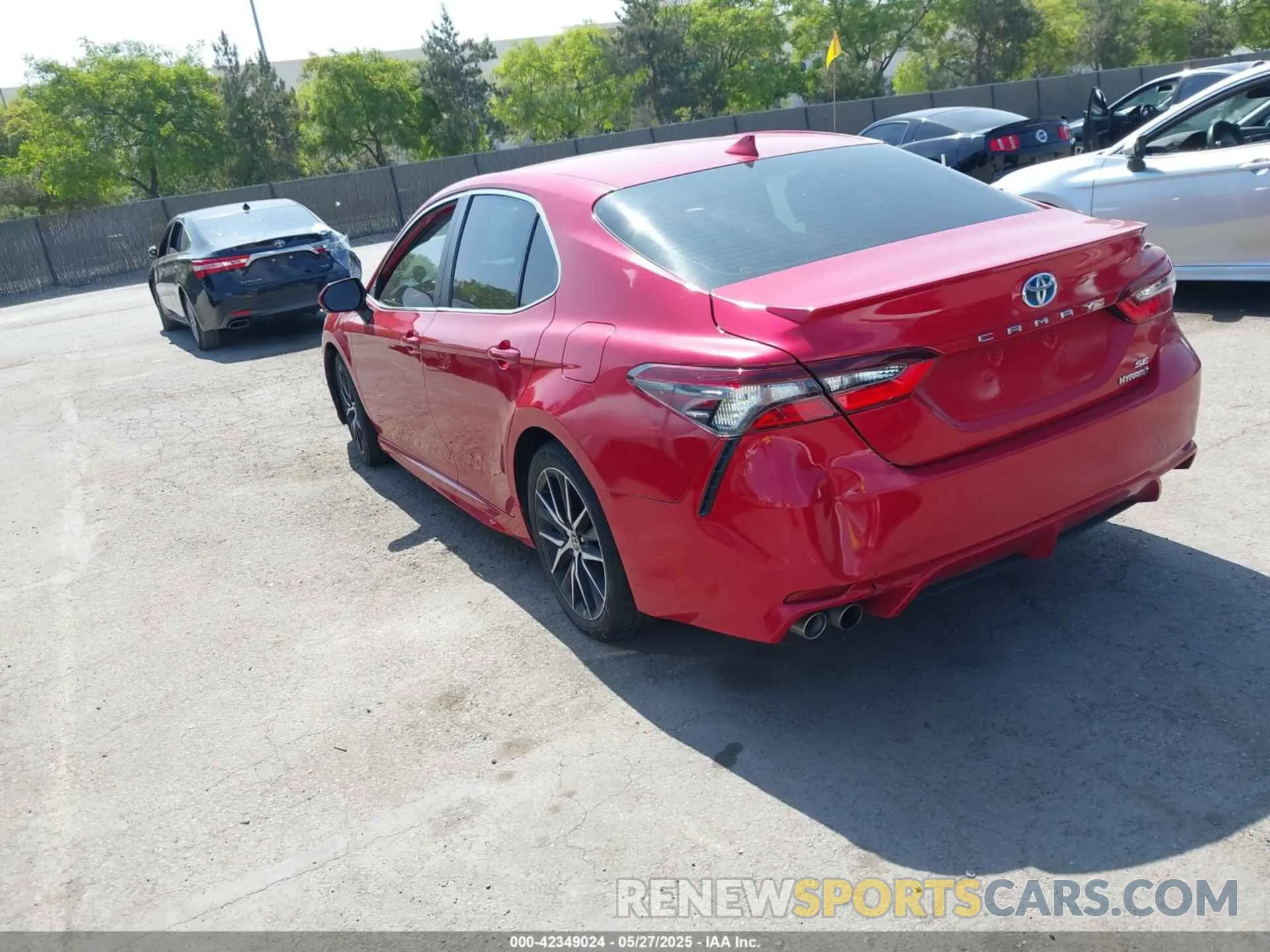 3 Фотография поврежденного автомобиля 4T1G31AK3NU039592 TOYOTA CAMRY 2022