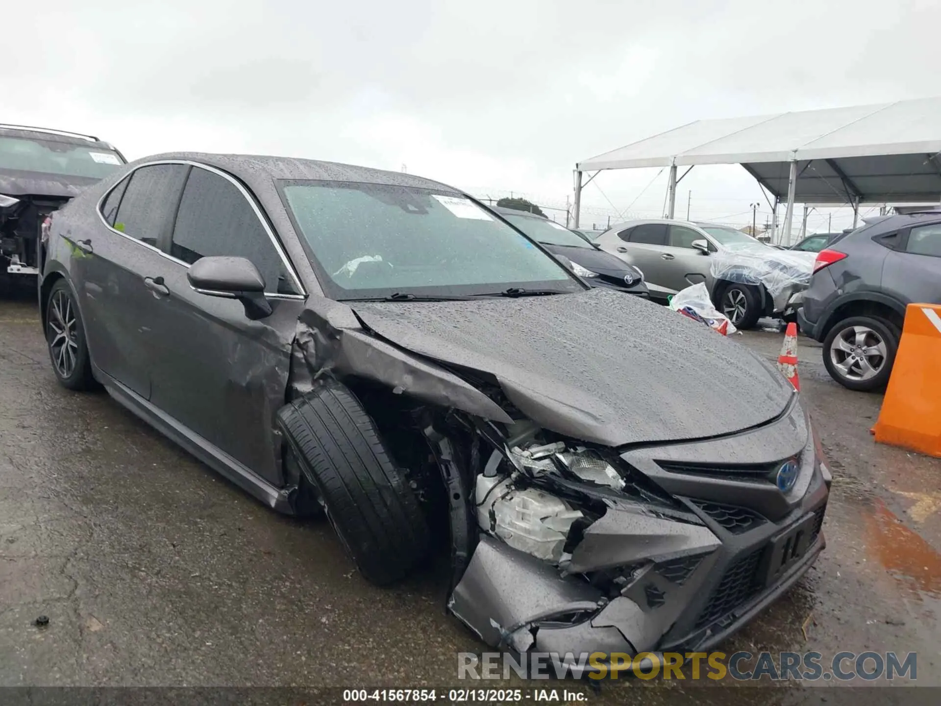 1 Photograph of a damaged car 4T1G31AK4NU571479 TOYOTA CAMRY 2022