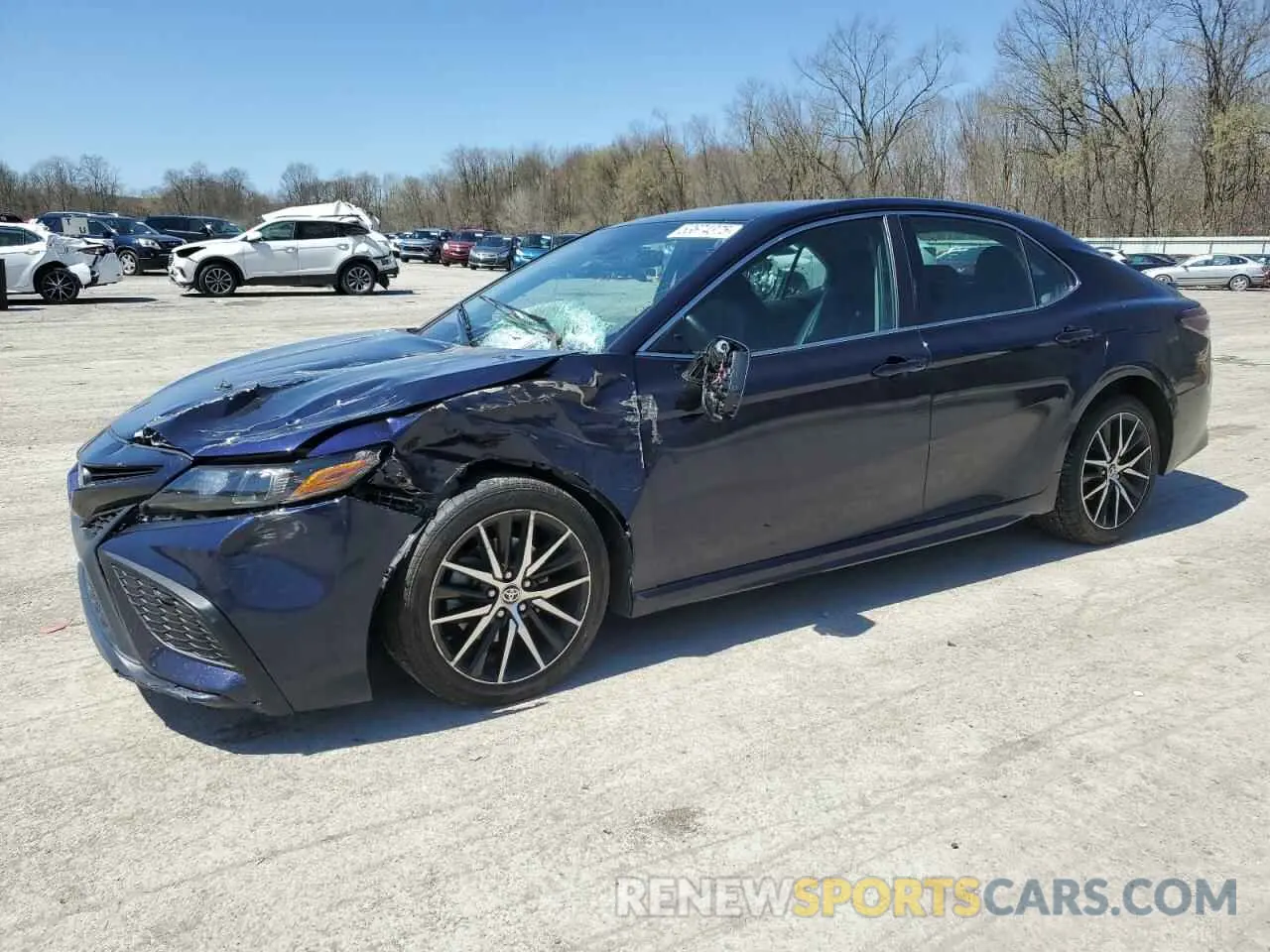 1 Photograph of a damaged car 4T1G31AK4NU599590 TOYOTA CAMRY 2022
