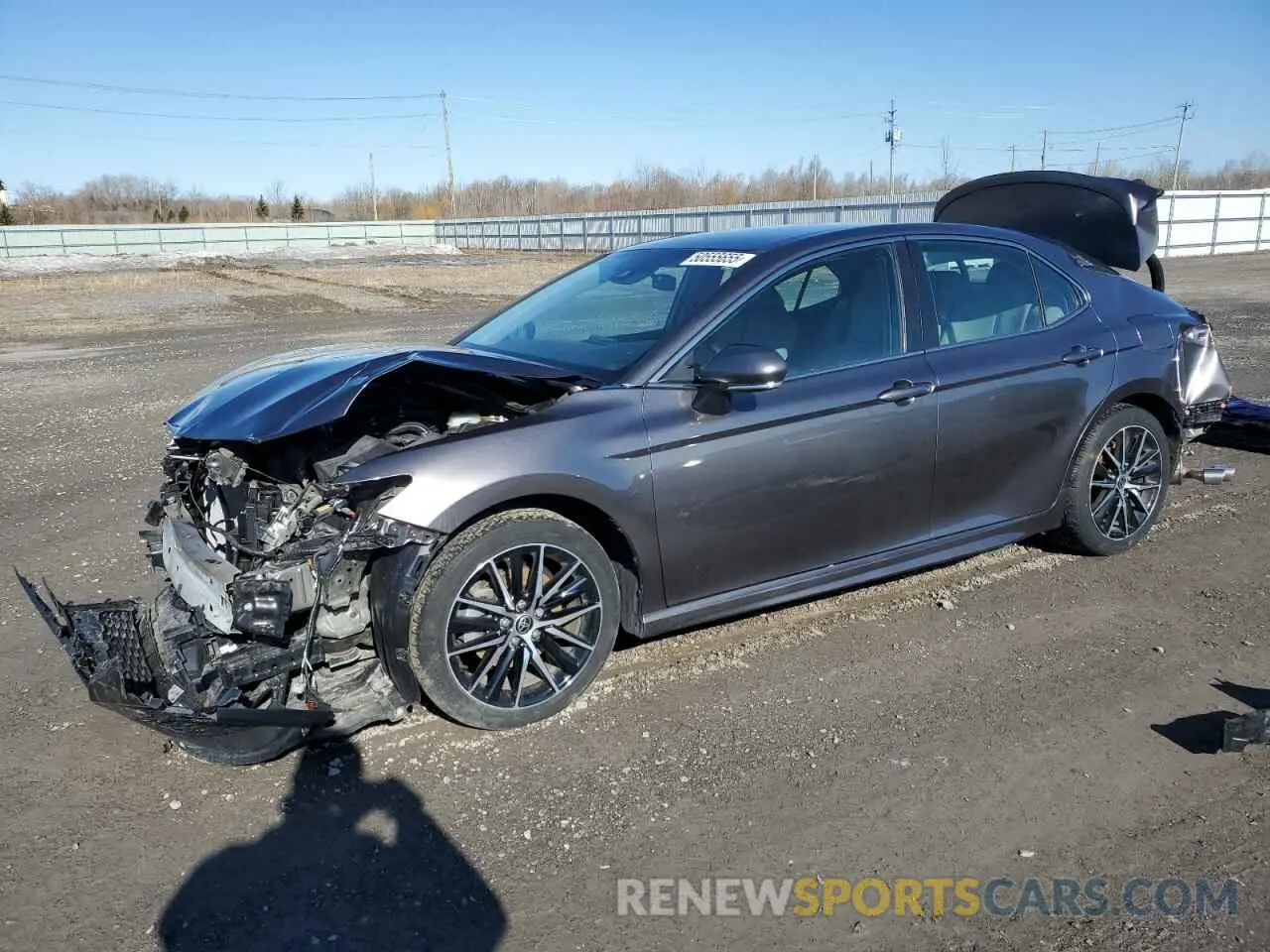1 Photograph of a damaged car 4T1G31AK6NU035617 TOYOTA CAMRY 2022