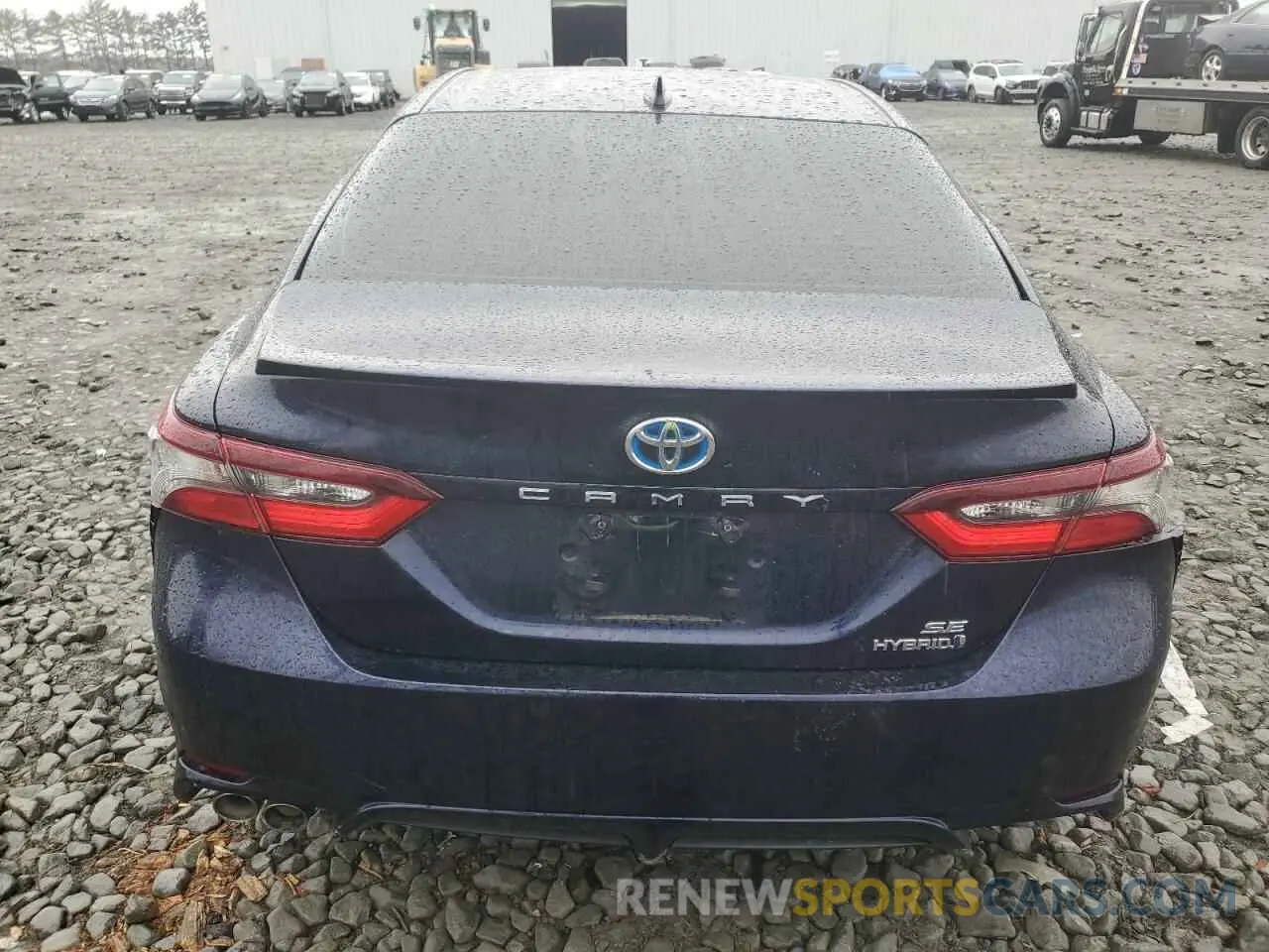 6 Фотография поврежденного автомобиля 4T1G31AK6NU572830 TOYOTA CAMRY 2022