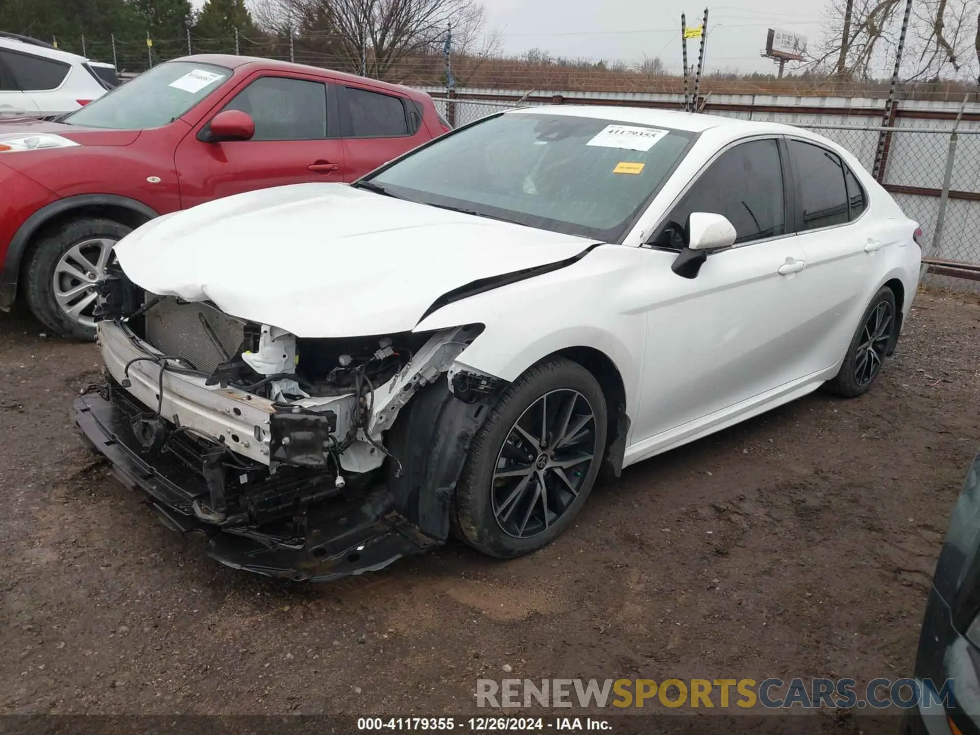 2 Photograph of a damaged car 4T1G31AK8NU586809 TOYOTA CAMRY 2022