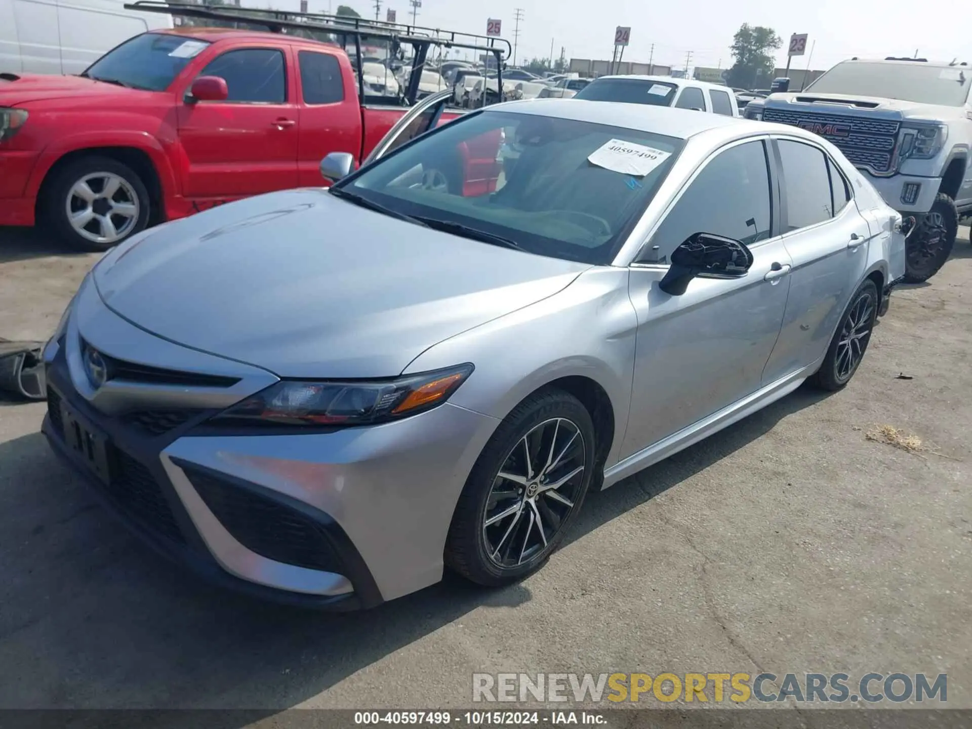 2 Photograph of a damaged car 4T1G31AK8NU597941 TOYOTA CAMRY 2022