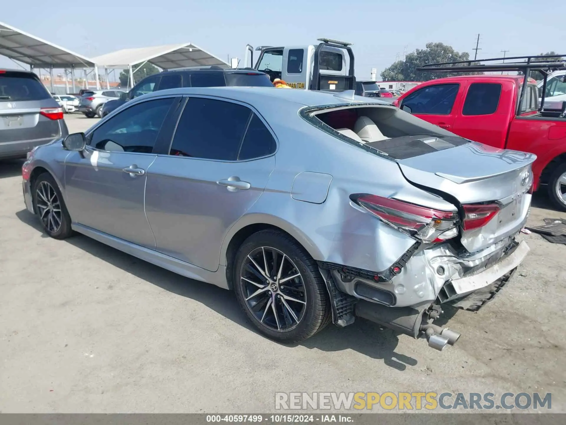 3 Photograph of a damaged car 4T1G31AK8NU597941 TOYOTA CAMRY 2022