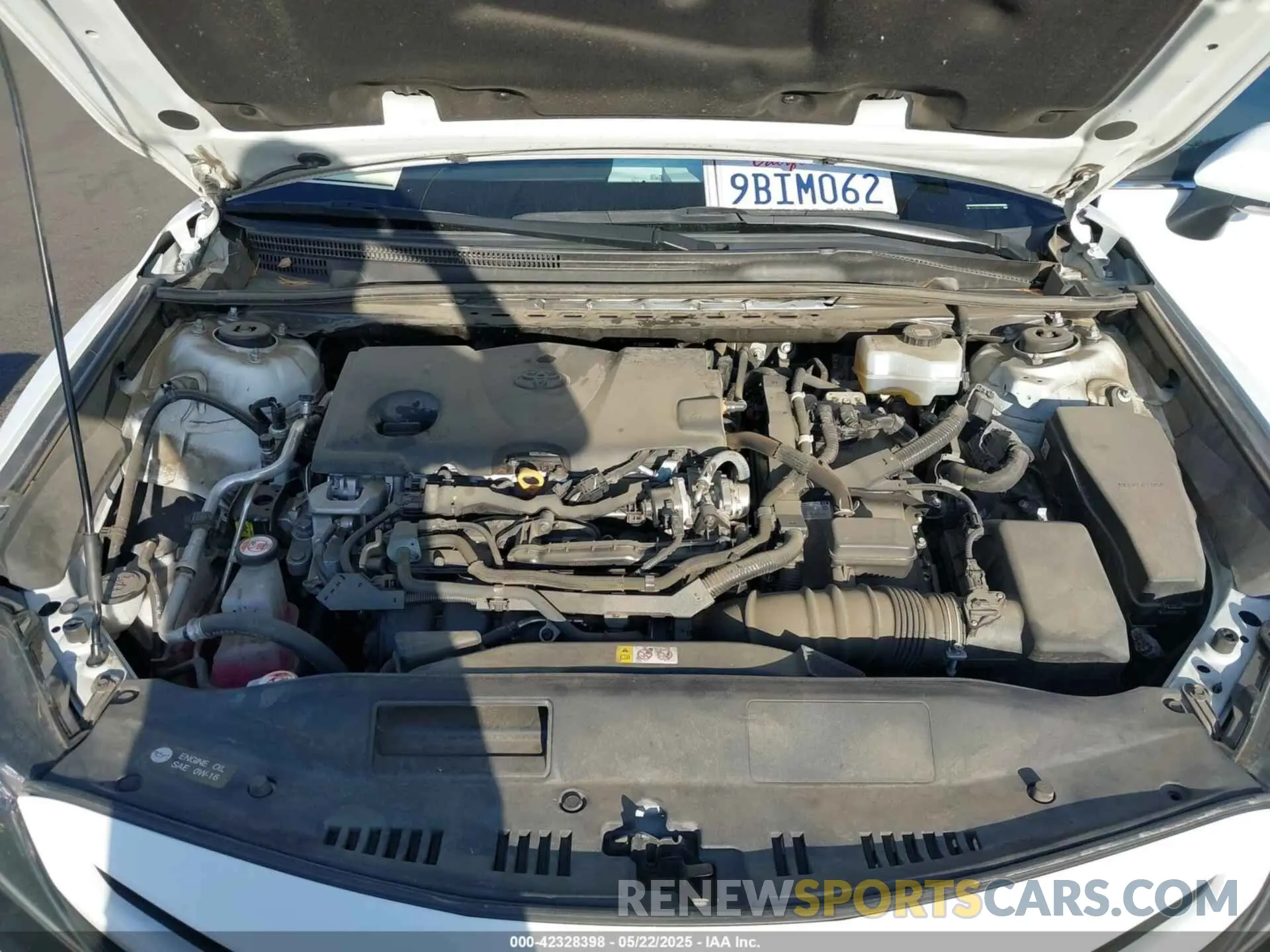10 Photograph of a damaged car 4T1G31AK9NU041993 TOYOTA CAMRY 2022
