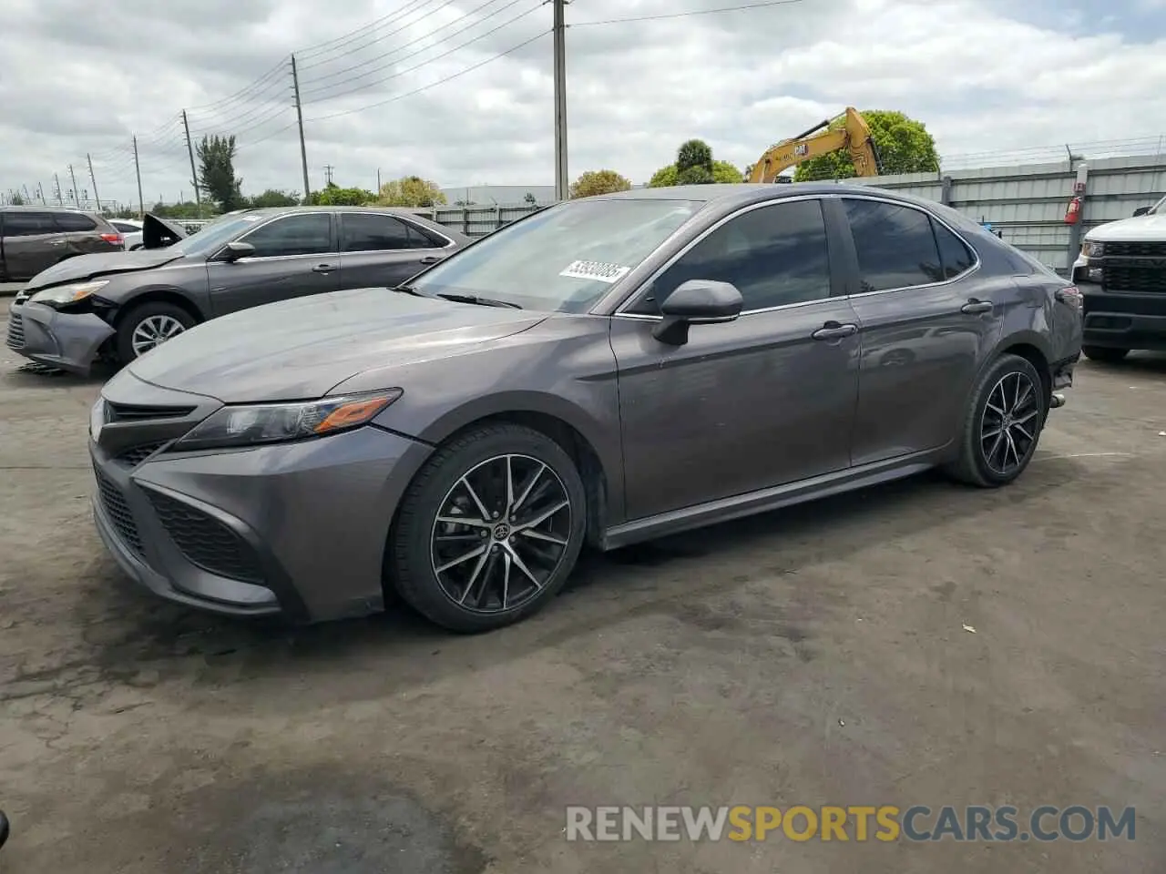 1 Photograph of a damaged car 4T1G31AK9NU580937 TOYOTA CAMRY 2022