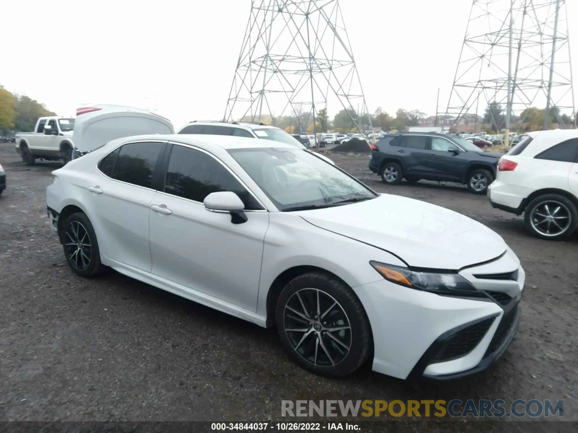 1 Photograph of a damaged car 4T1G31AKXNU035331 TOYOTA CAMRY 2022