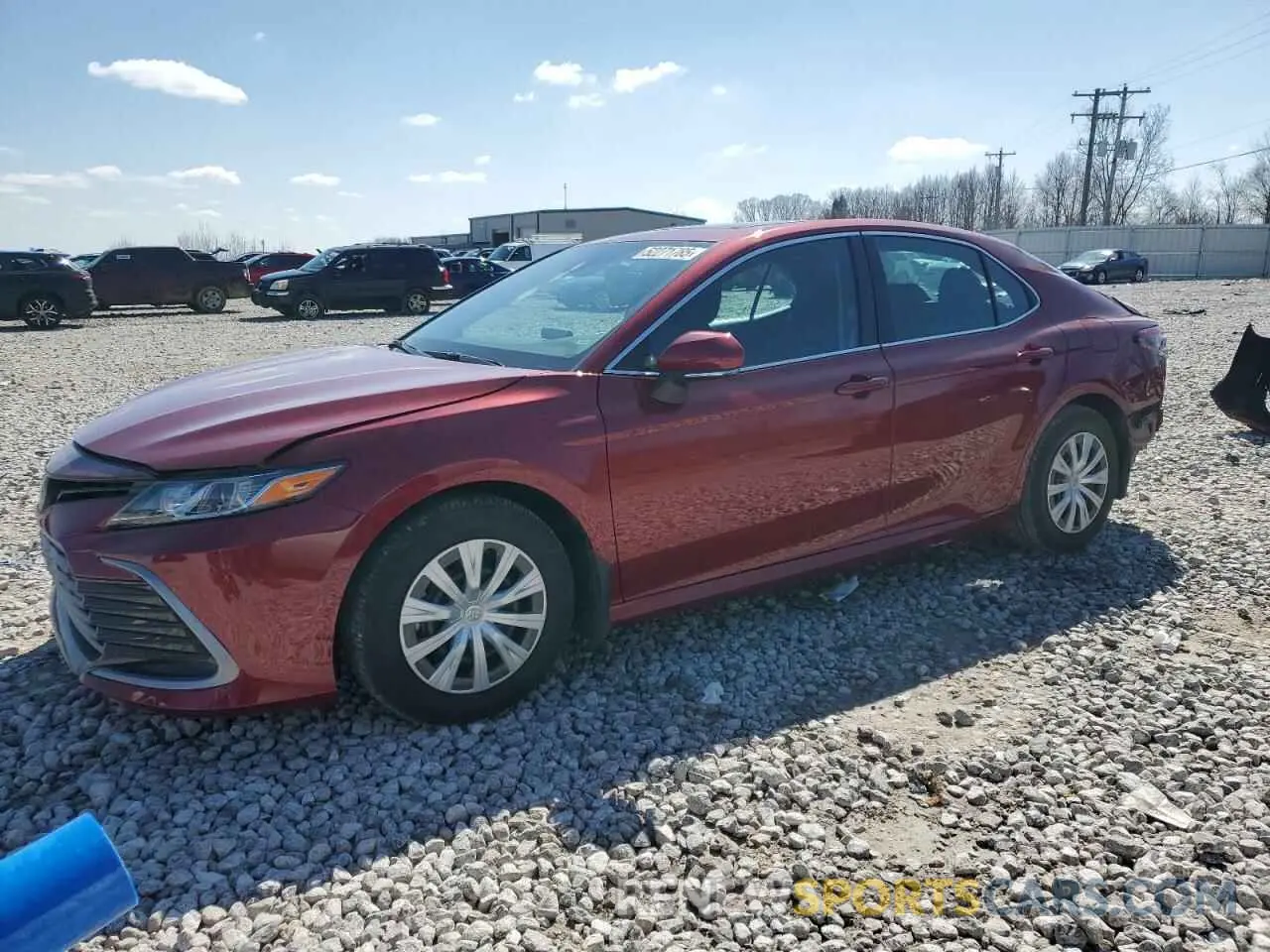 1 Photograph of a damaged car 4T1H31AK5NU589025 TOYOTA CAMRY 2022