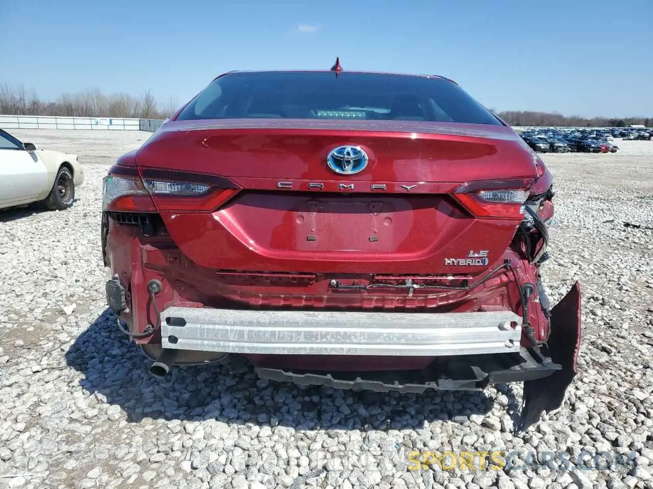 6 Photograph of a damaged car 4T1H31AK5NU589025 TOYOTA CAMRY 2022