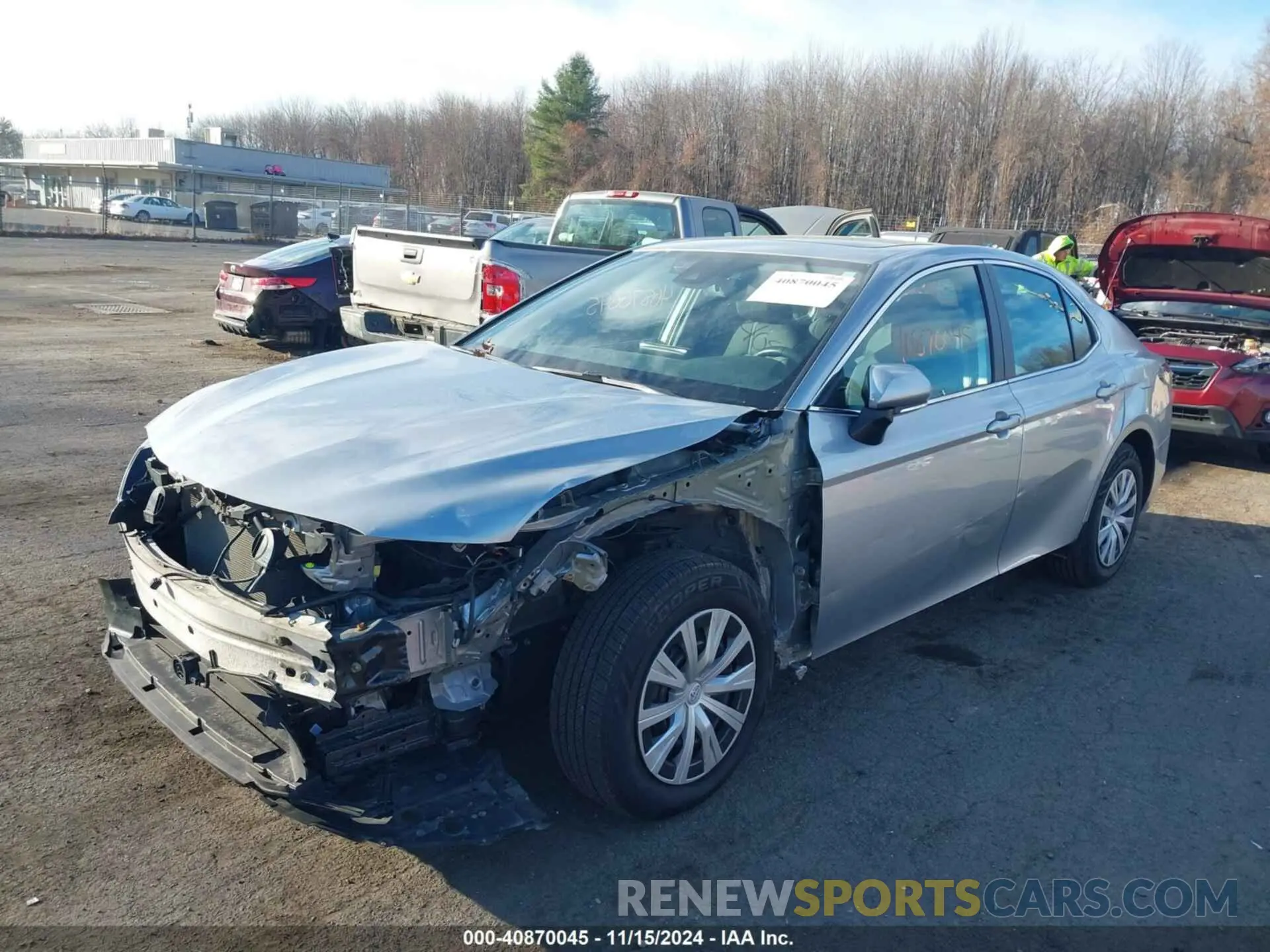2 Photograph of a damaged car 4T1H31AKXNU572138 TOYOTA CAMRY 2022