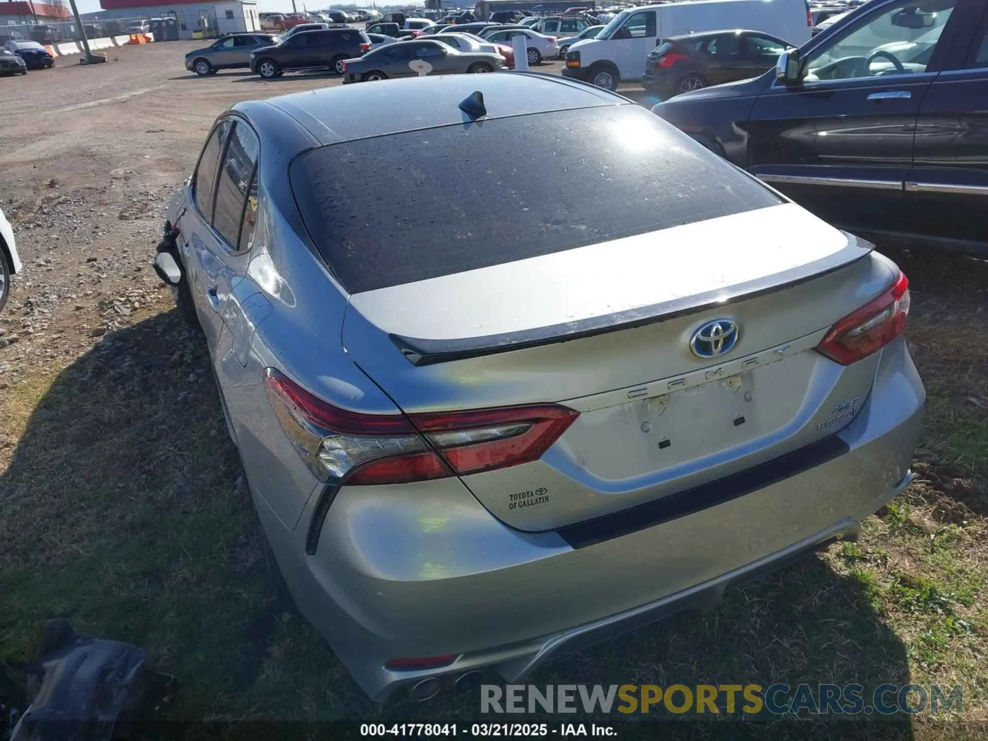 3 Фотография поврежденного автомобиля 4T1K31AK1NU044171 TOYOTA CAMRY 2022