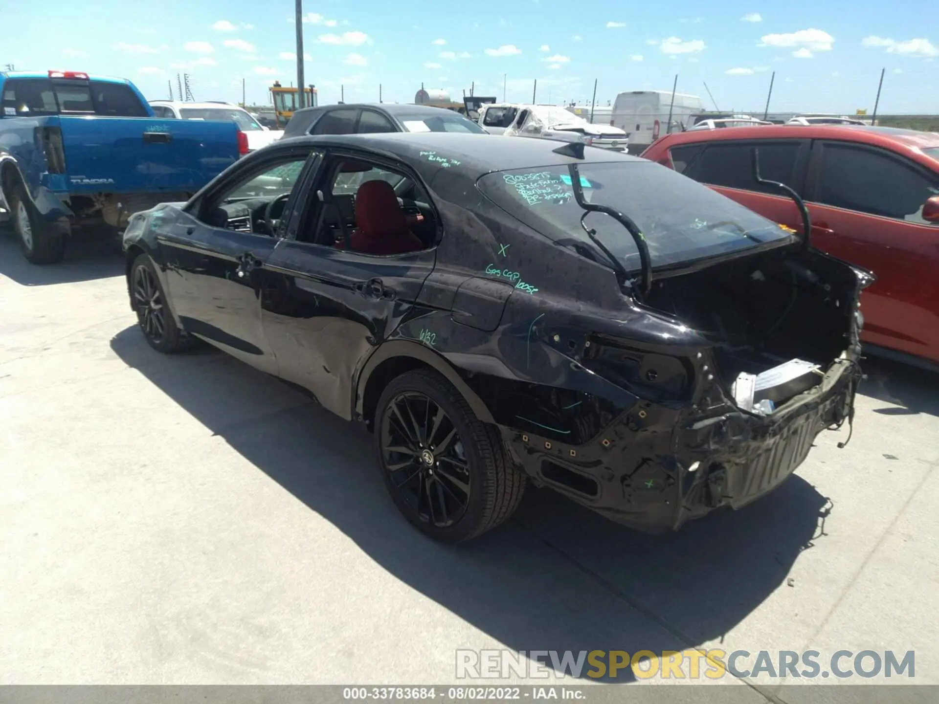 3 Фотография поврежденного автомобиля 4T1K31AK5NU584915 TOYOTA CAMRY 2022