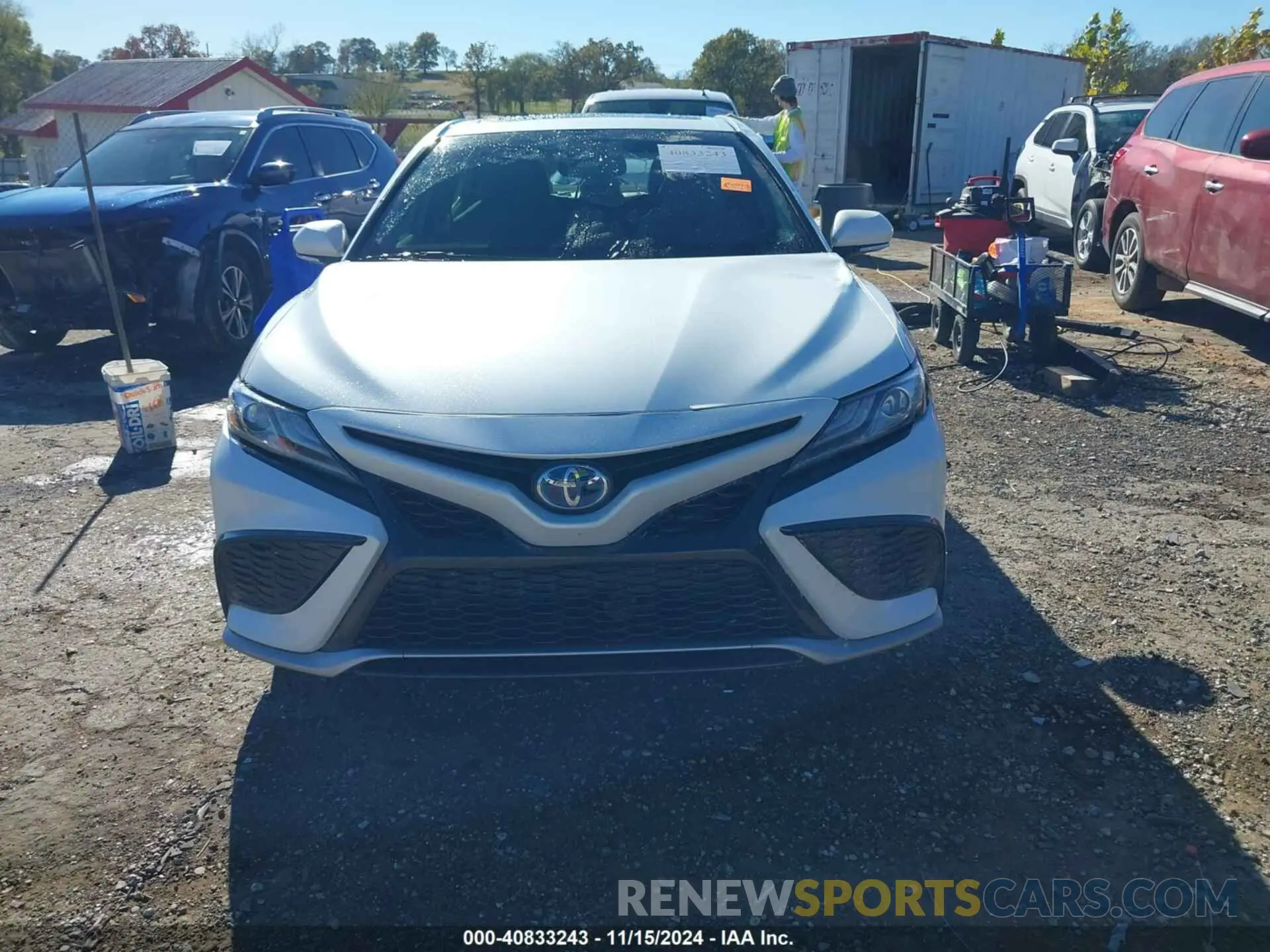 12 Photograph of a damaged car 4T1K31AK6NU590707 TOYOTA CAMRY 2022