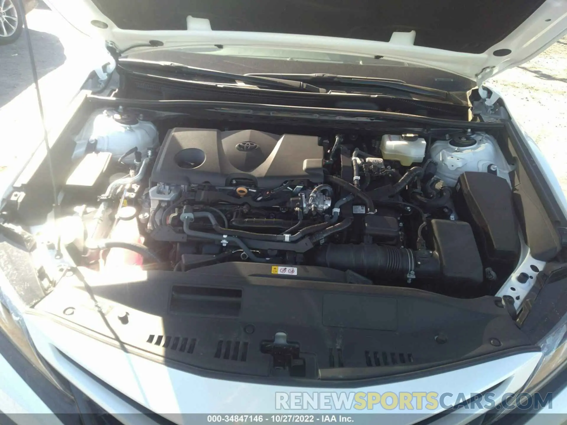 10 Фотография поврежденного автомобиля 4T1K31AK7NU037841 TOYOTA CAMRY 2022
