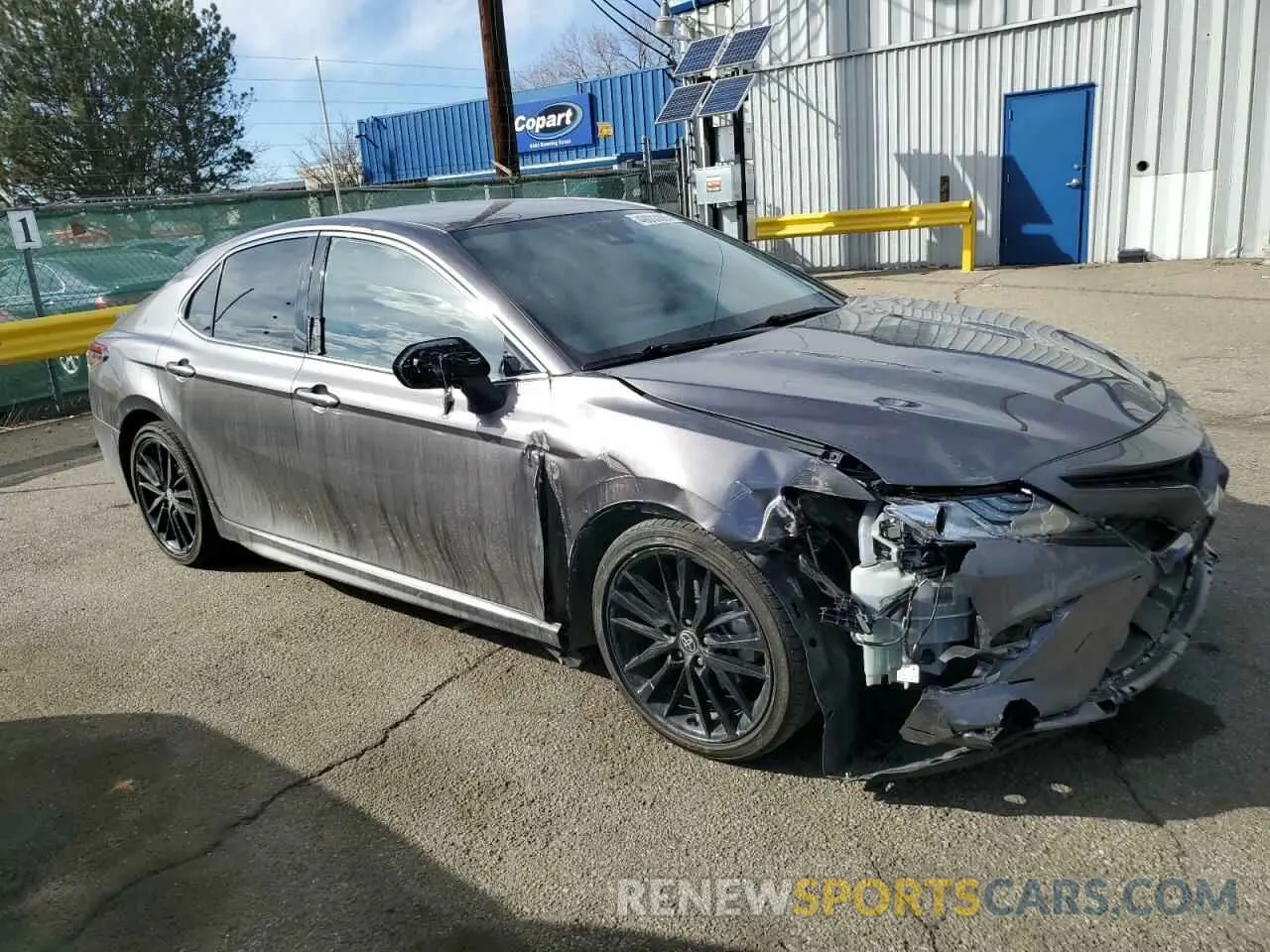 4 Фотография поврежденного автомобиля 4T1K61AK1NU001280 TOYOTA CAMRY 2022