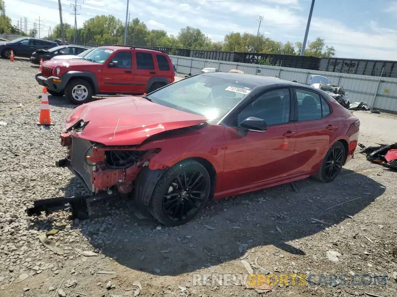 1 Фотография поврежденного автомобиля 4T1K61AK1NU003658 TOYOTA CAMRY 2022