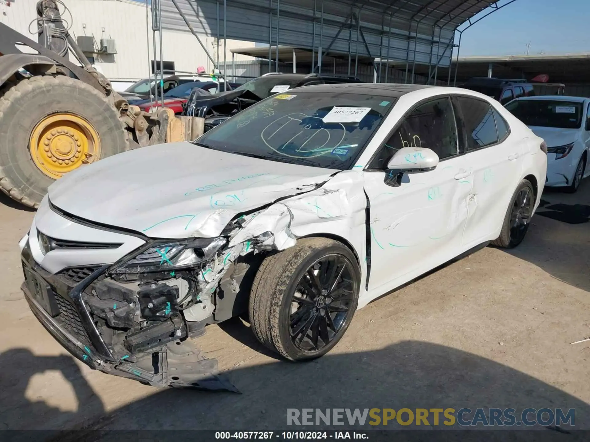 2 Photograph of a damaged car 4T1K61AK3NU020896 TOYOTA CAMRY 2022