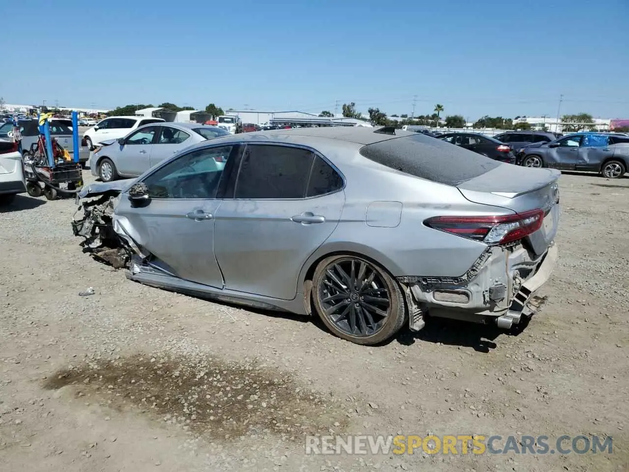 2 Фотография поврежденного автомобиля 4T1K61AK3NU025726 TOYOTA CAMRY 2022