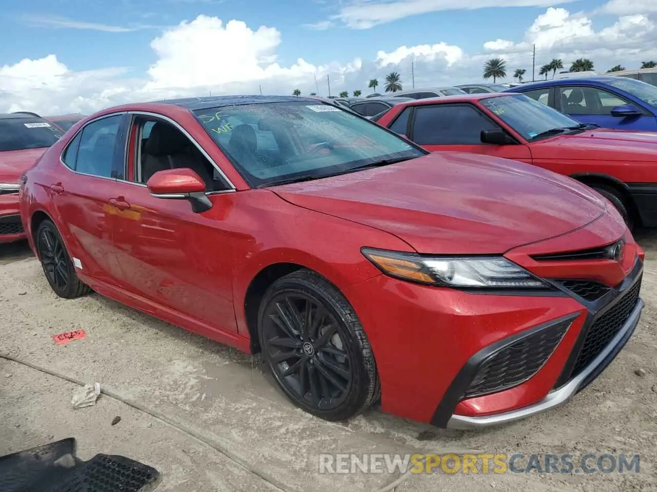 4 Фотография поврежденного автомобиля 4T1K61AK3NU032823 TOYOTA CAMRY 2022