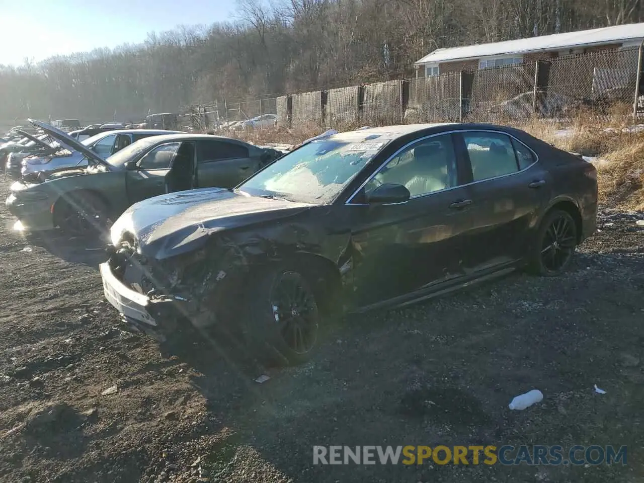 1 Photograph of a damaged car 4T1K61AK4NU001466 TOYOTA CAMRY 2022