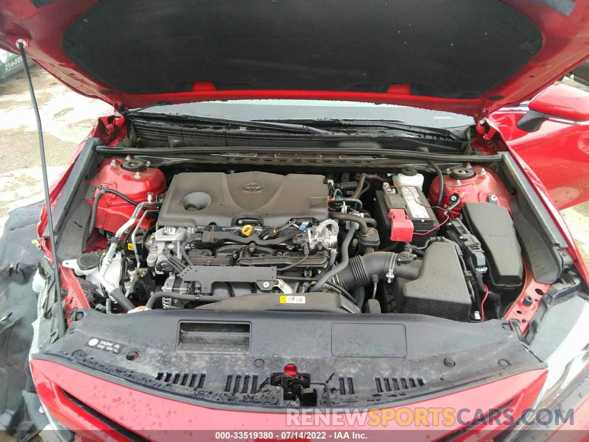 10 Фотография поврежденного автомобиля 4T1K61AK4NU013004 TOYOTA CAMRY 2022