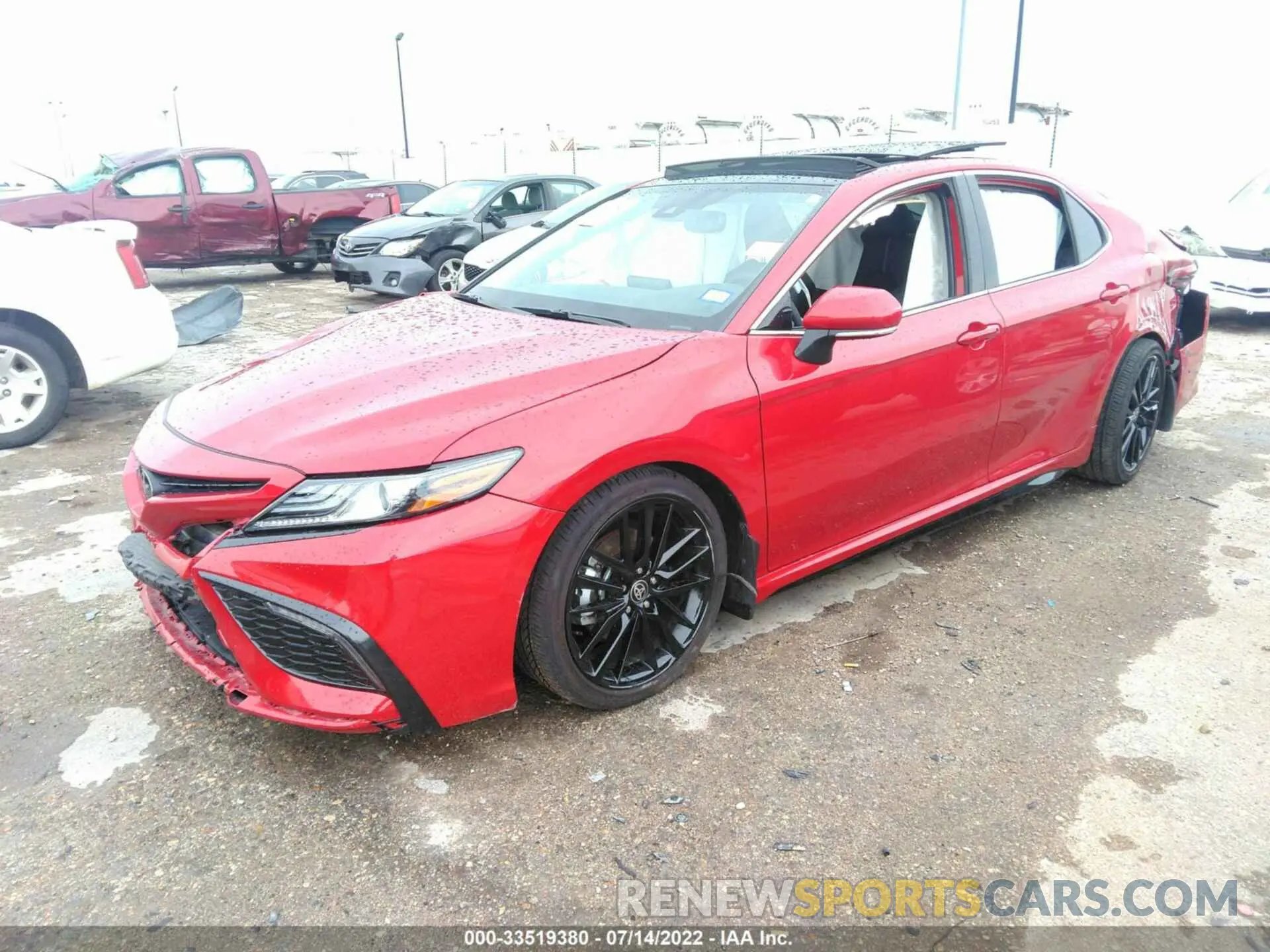 2 Фотография поврежденного автомобиля 4T1K61AK4NU013004 TOYOTA CAMRY 2022