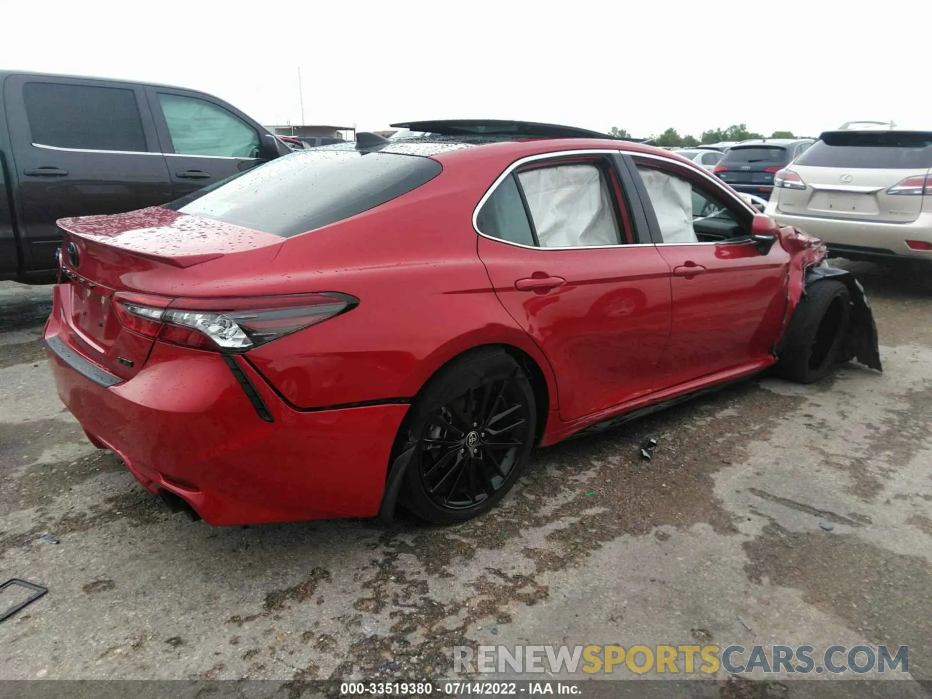 4 Фотография поврежденного автомобиля 4T1K61AK4NU013004 TOYOTA CAMRY 2022