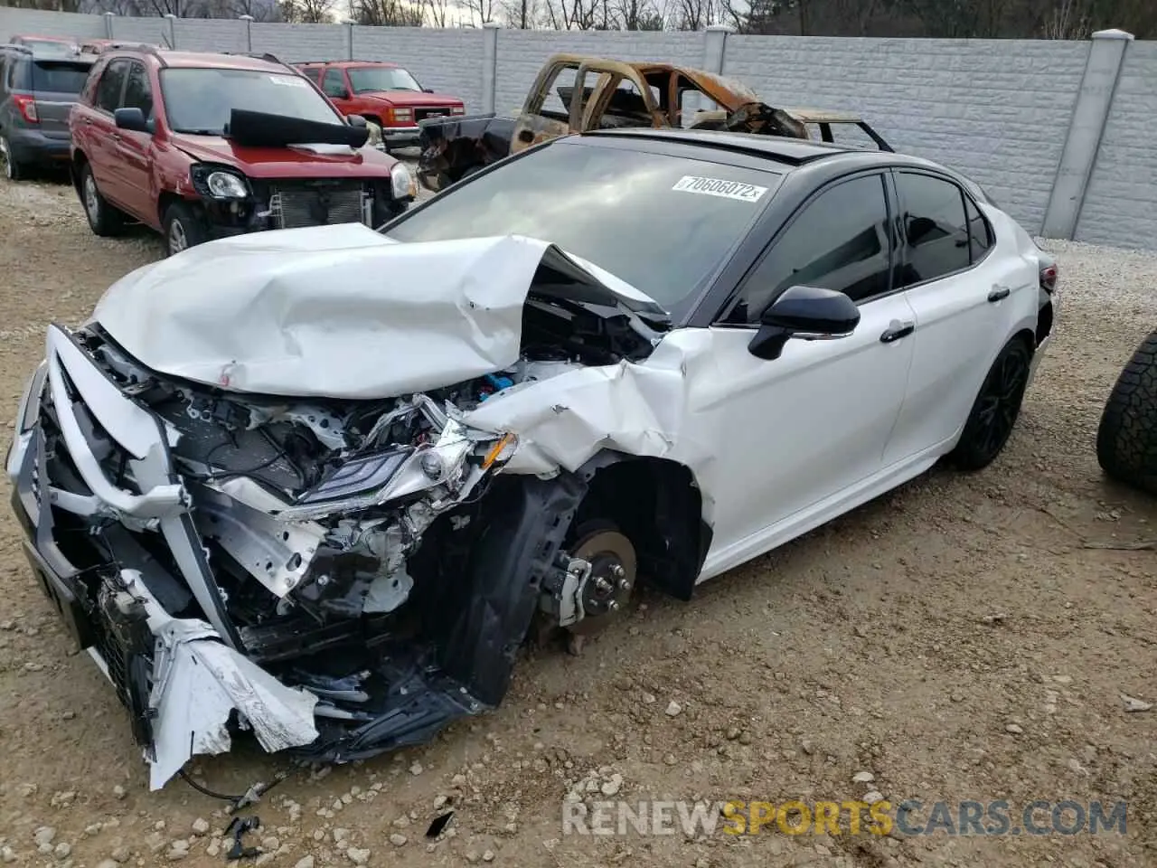 1 Фотография поврежденного автомобиля 4T1K61AK4NU066379 TOYOTA CAMRY 2022