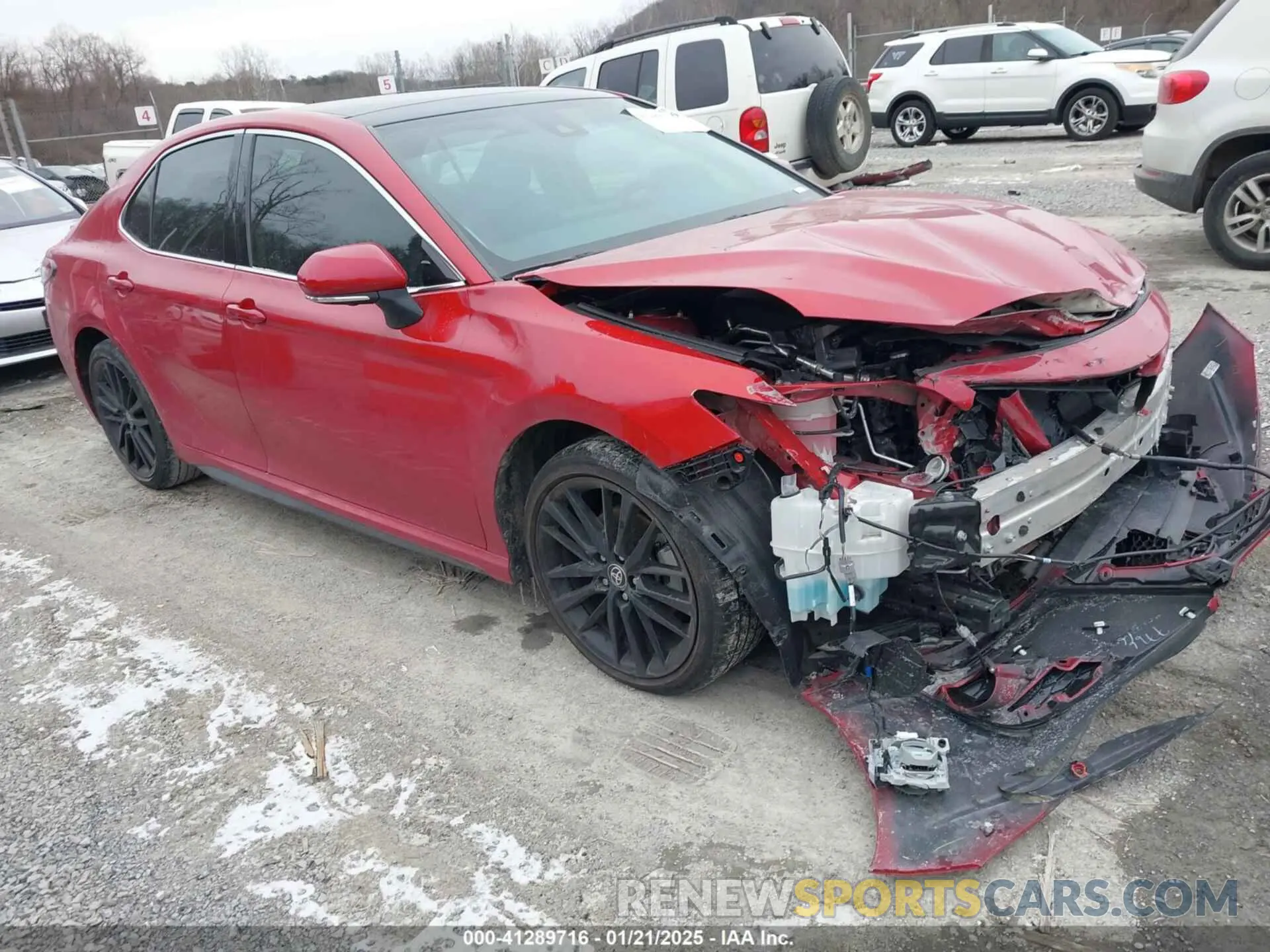 1 Photograph of a damaged car 4T1K61AK4NU066589 TOYOTA CAMRY 2022