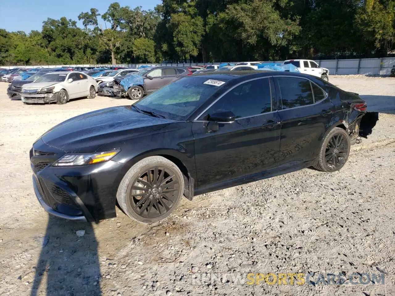 1 Photograph of a damaged car 4T1K61AK6NU010394 TOYOTA CAMRY 2022
