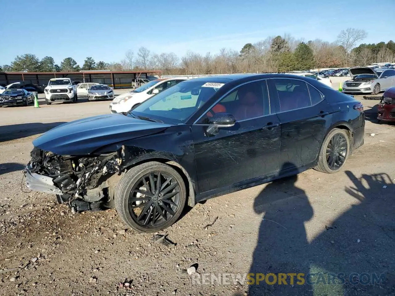 1 Photograph of a damaged car 4T1K61AK6NU715700 TOYOTA CAMRY 2022