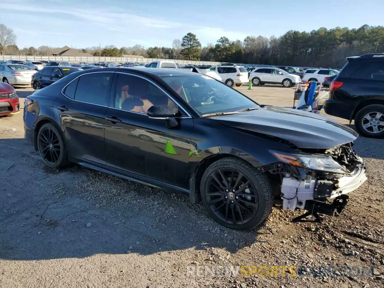 4 Photograph of a damaged car 4T1K61AK6NU715700 TOYOTA CAMRY 2022
