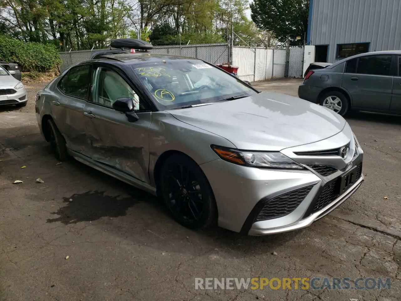 1 Photograph of a damaged car 4T1K61AK7NU074637 TOYOTA CAMRY 2022