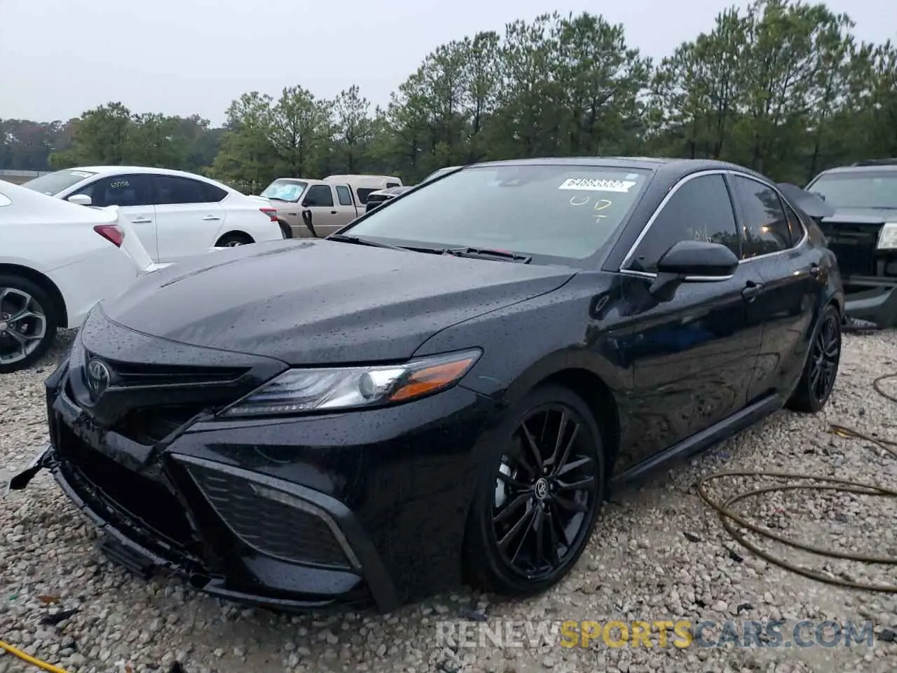 2 Photograph of a damaged car 4T1K61AK8NU702513 TOYOTA CAMRY 2022