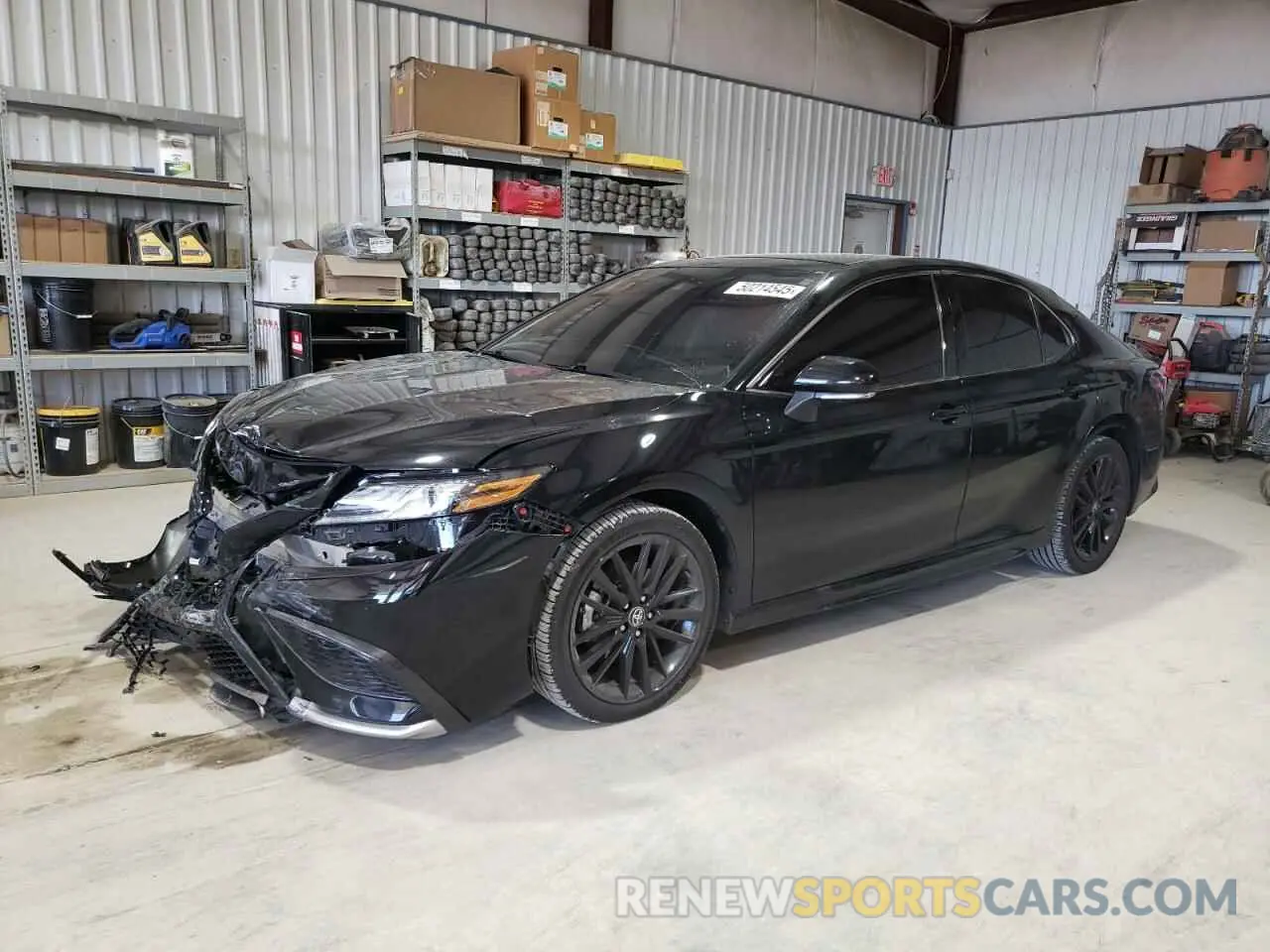 1 Photograph of a damaged car 4T1K61BK9NU063041 TOYOTA CAMRY 2022