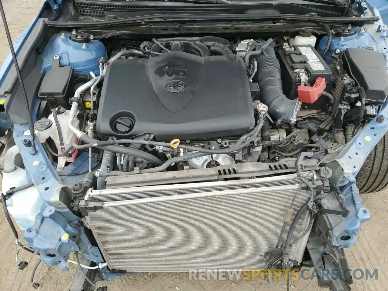 11 Фотография поврежденного автомобиля 4T1KZ1AK0NU061669 TOYOTA CAMRY 2022
