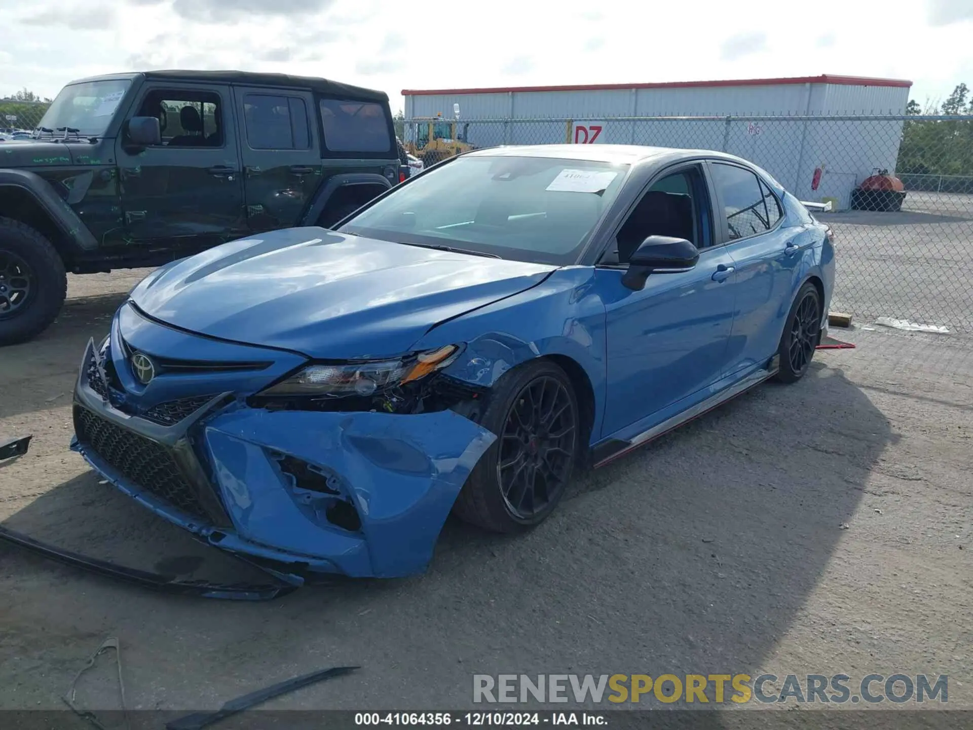 2 Photograph of a damaged car 4T1KZ1AK4NU070035 TOYOTA CAMRY 2022