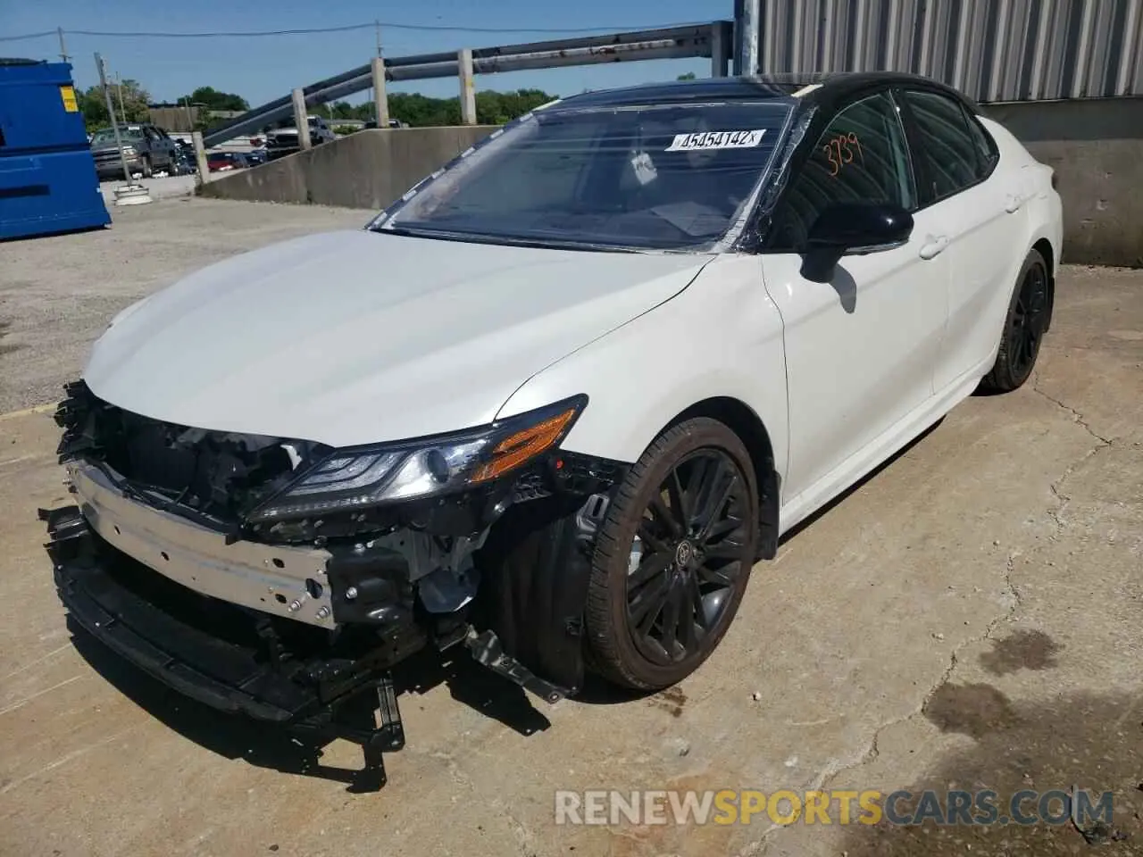 2 Фотография поврежденного автомобиля 4T1KZ1AK8NU062052 TOYOTA CAMRY 2022