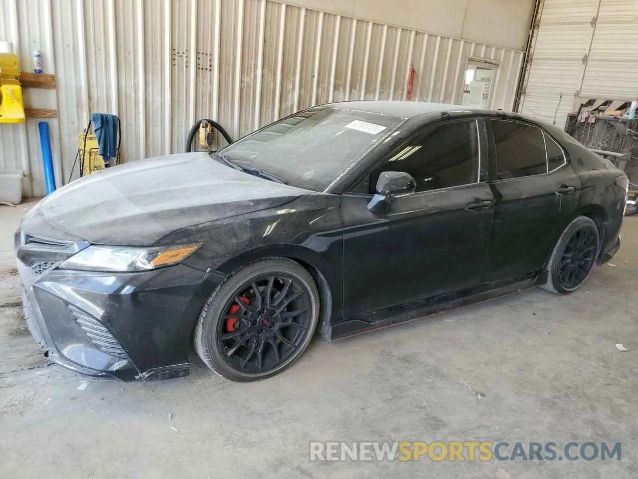 1 Photograph of a damaged car 4T1KZ1AK8NU067607 TOYOTA CAMRY 2022