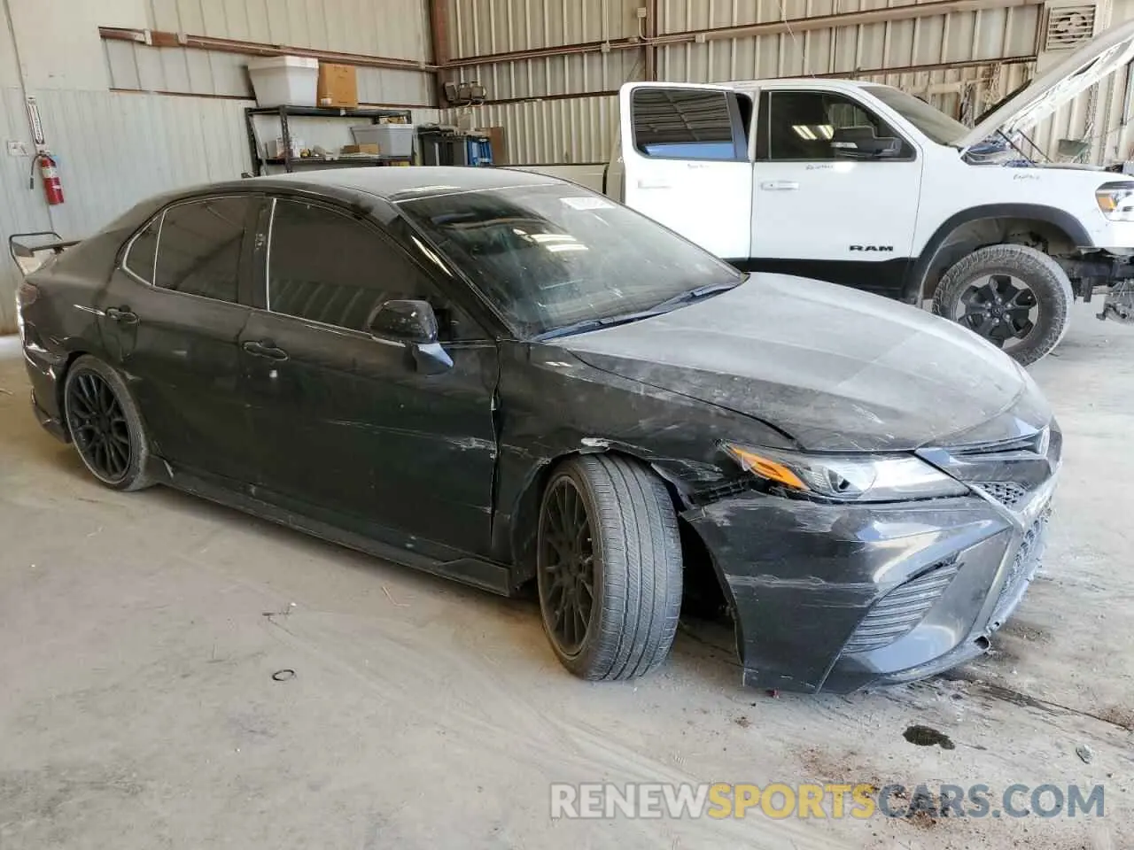 4 Photograph of a damaged car 4T1KZ1AK8NU067607 TOYOTA CAMRY 2022