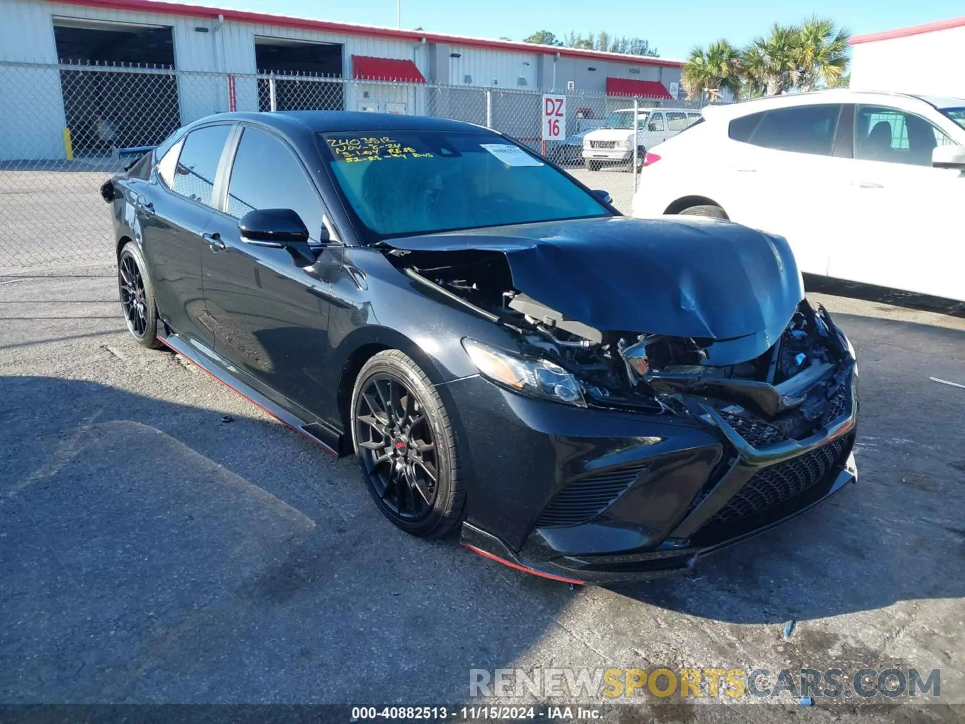 1 Photograph of a damaged car 4T1KZ1AK9NU064926 TOYOTA CAMRY 2022