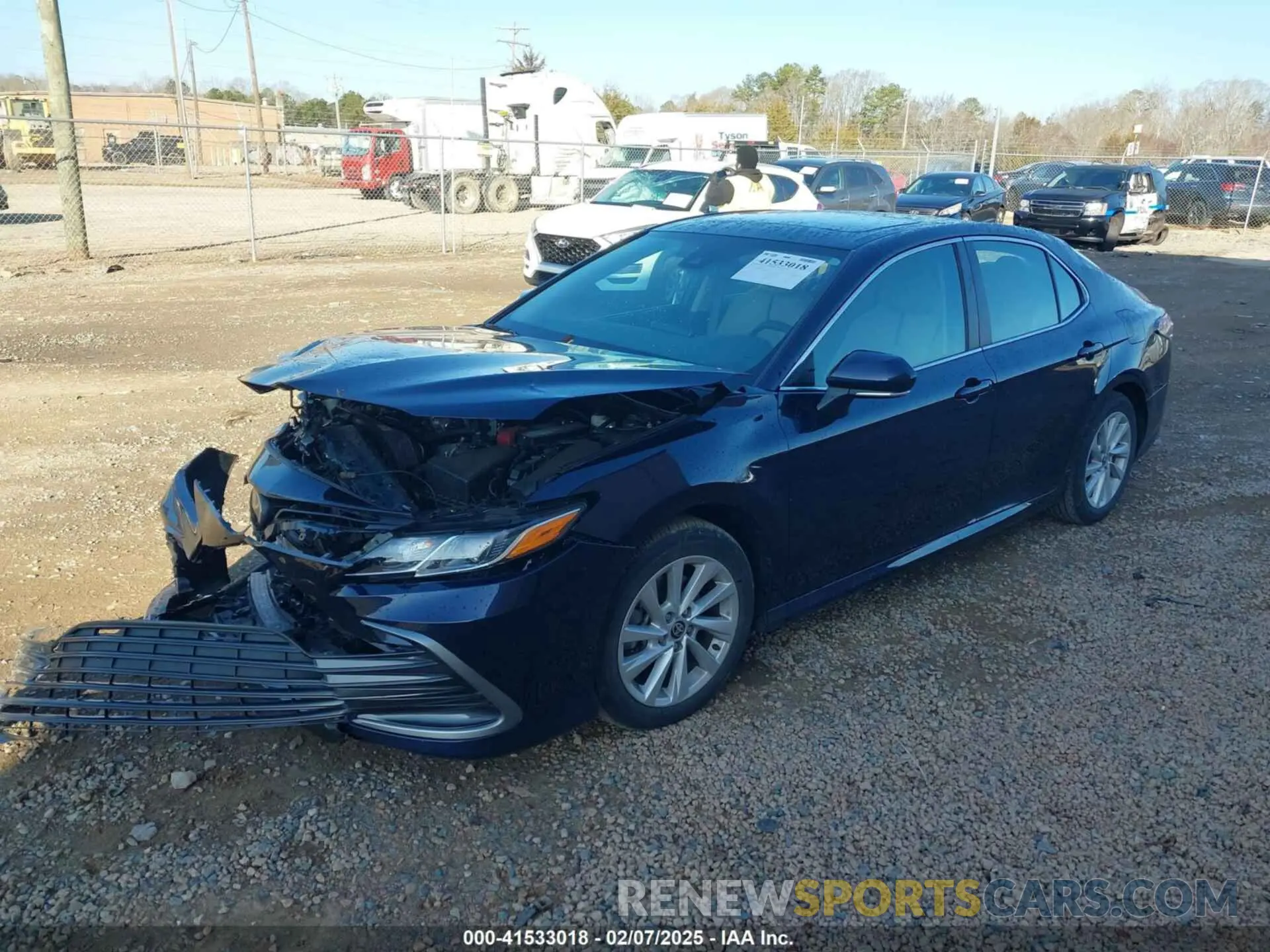 2 Фотография поврежденного автомобиля 4T1R11AK4NU058926 TOYOTA CAMRY 2022
